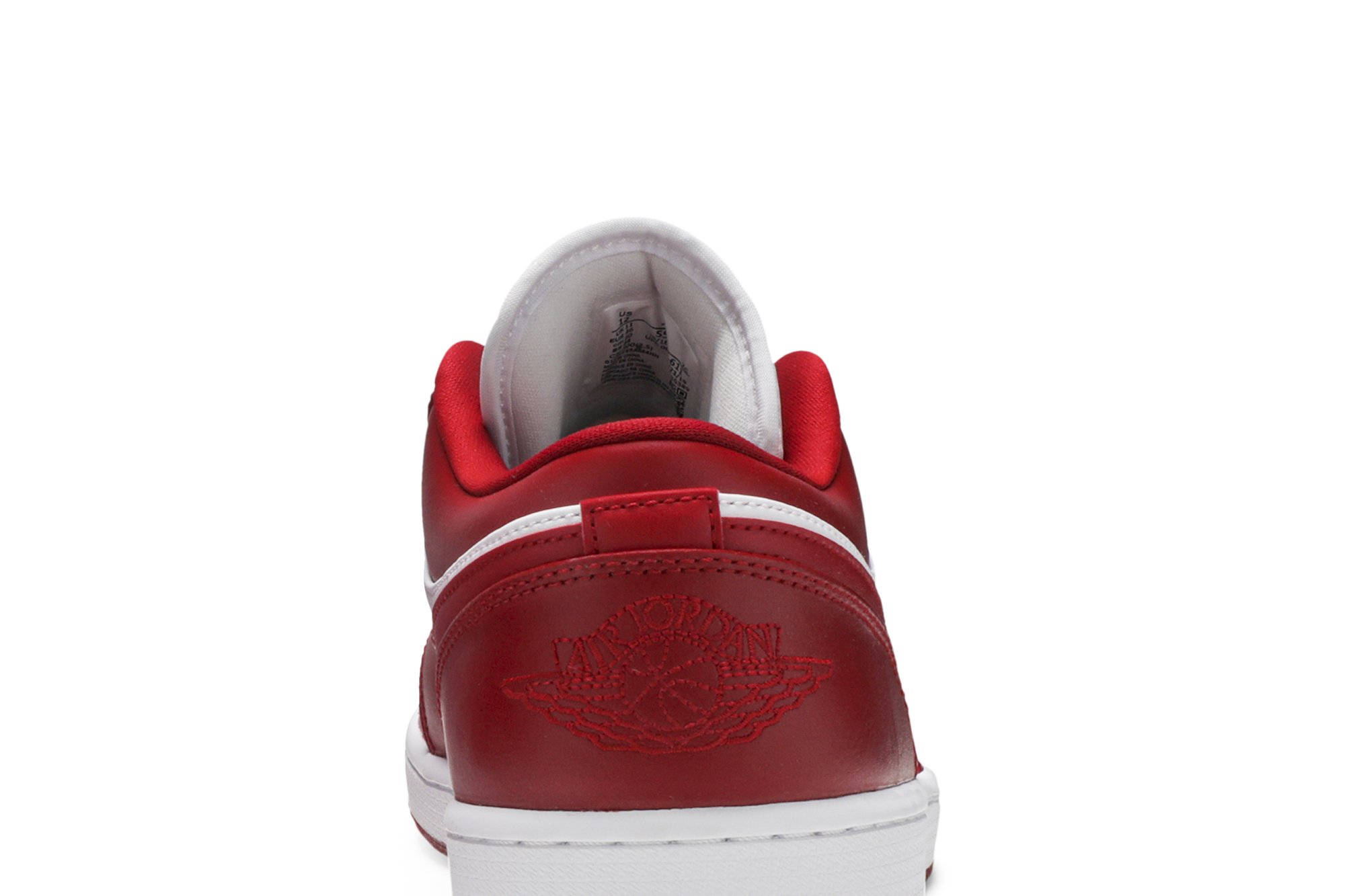 Air Jordan 1 Low Gym Rouge Suisse