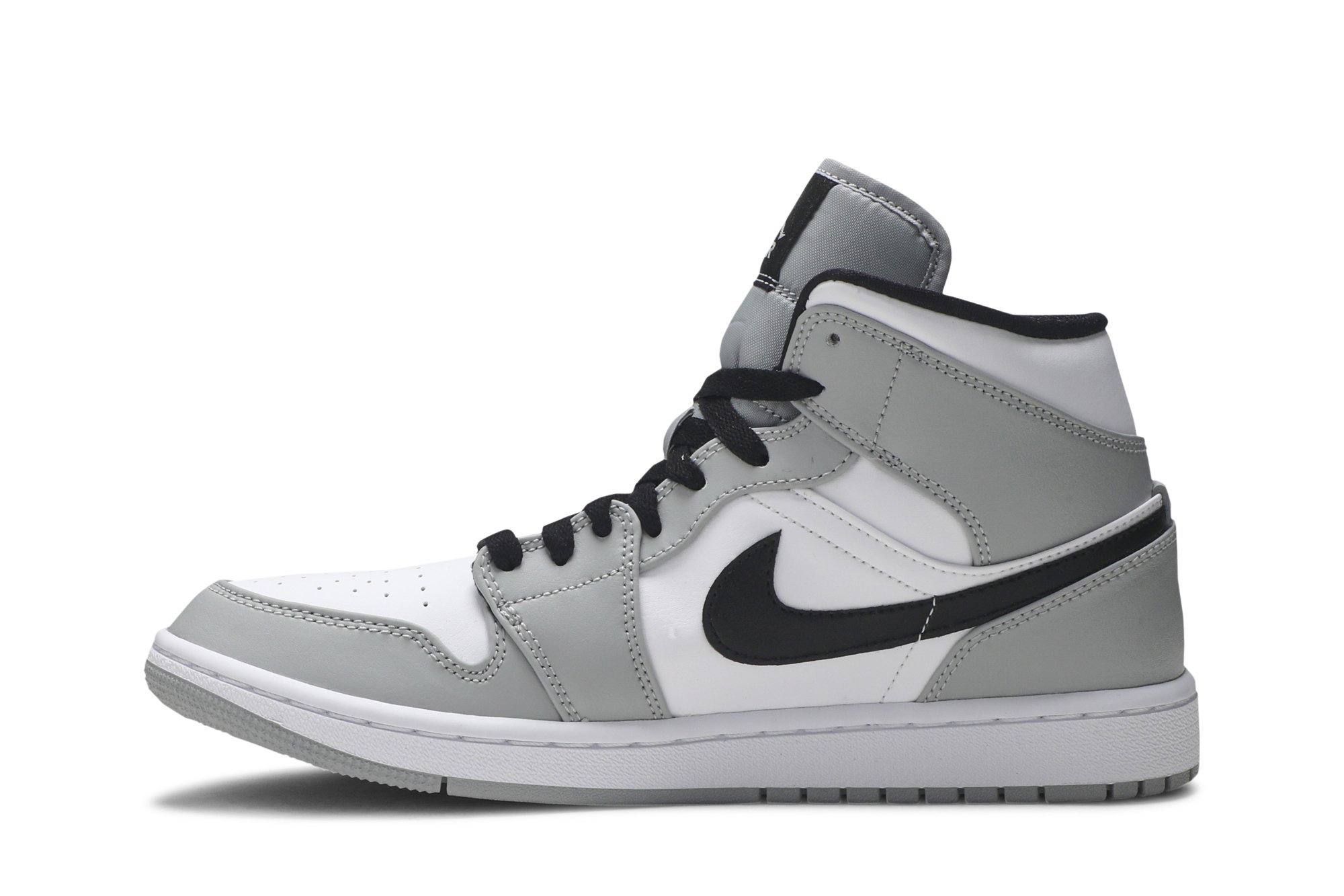 Air Jordan 1 Mid Smoke Gris Suisse