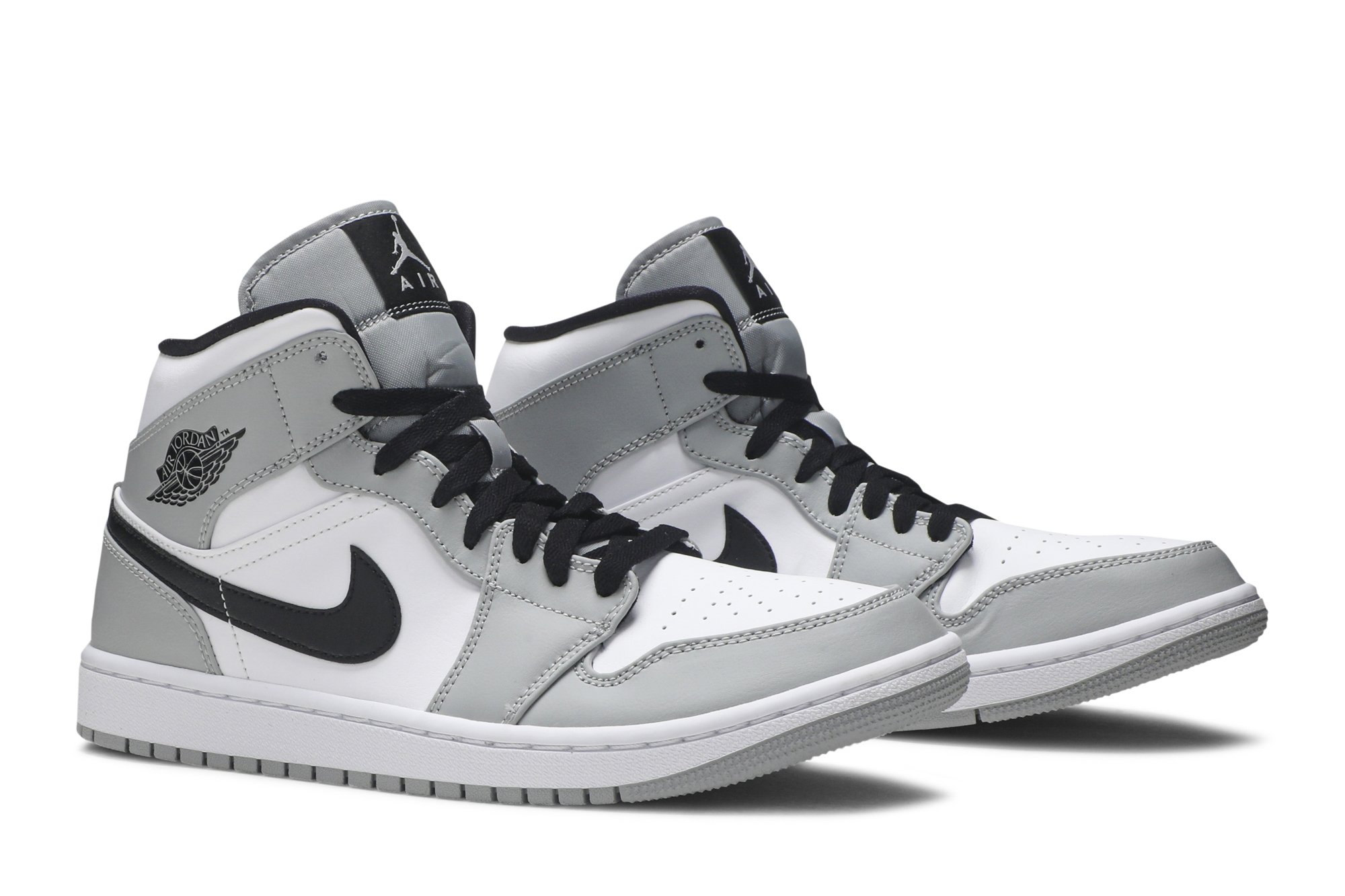 Air Jordan 1 Mid Smoke Gris Suisse
