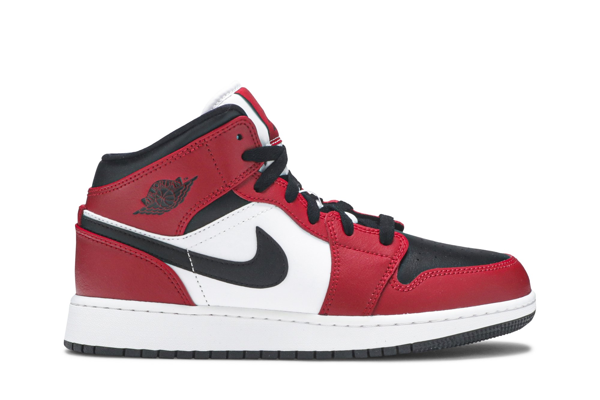 Air Jordan 1 Mid Gs Chicago Black Toe Suisse