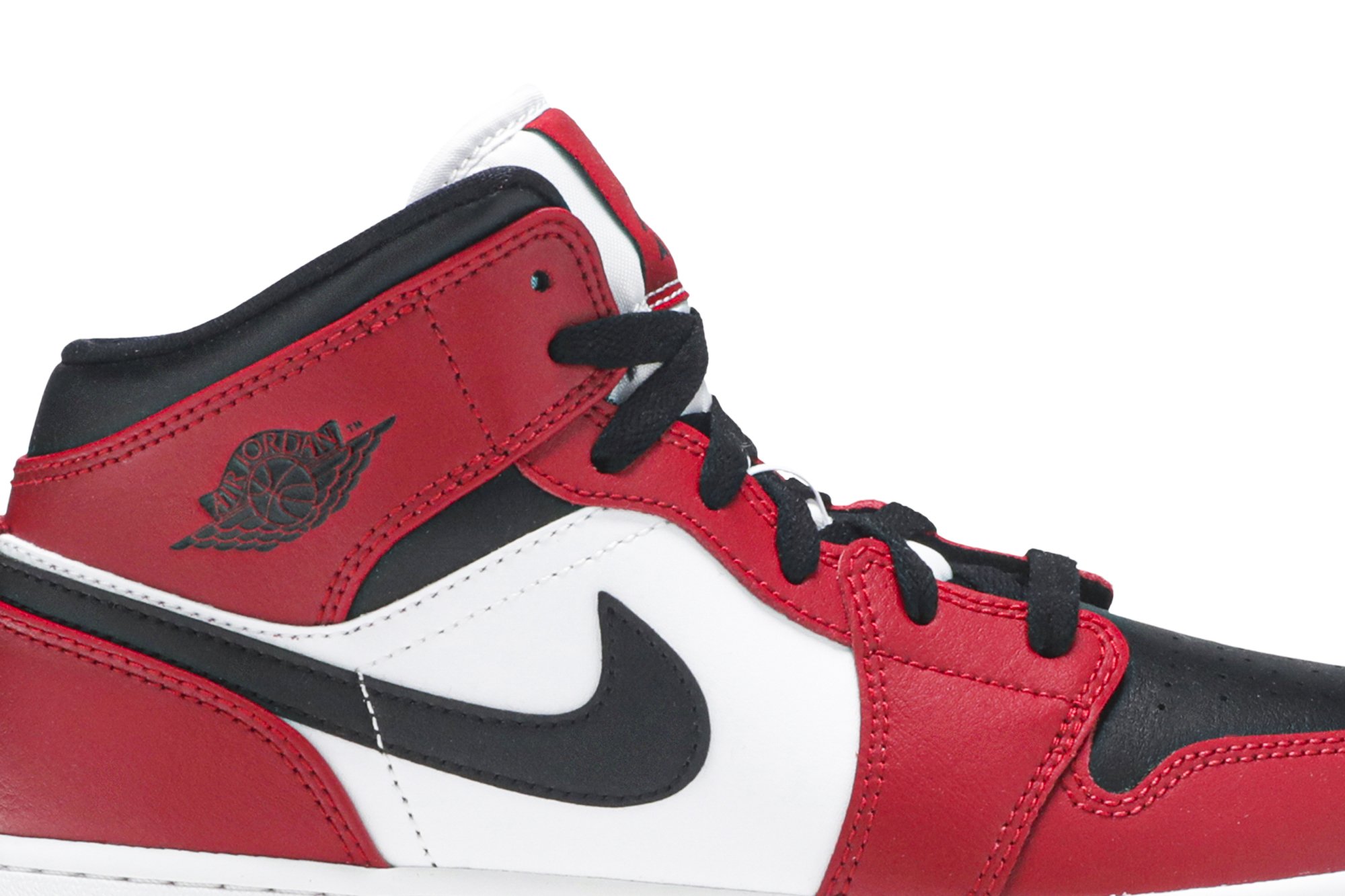Air Jordan 1 Mid Gs Chicago Black Toe Suisse