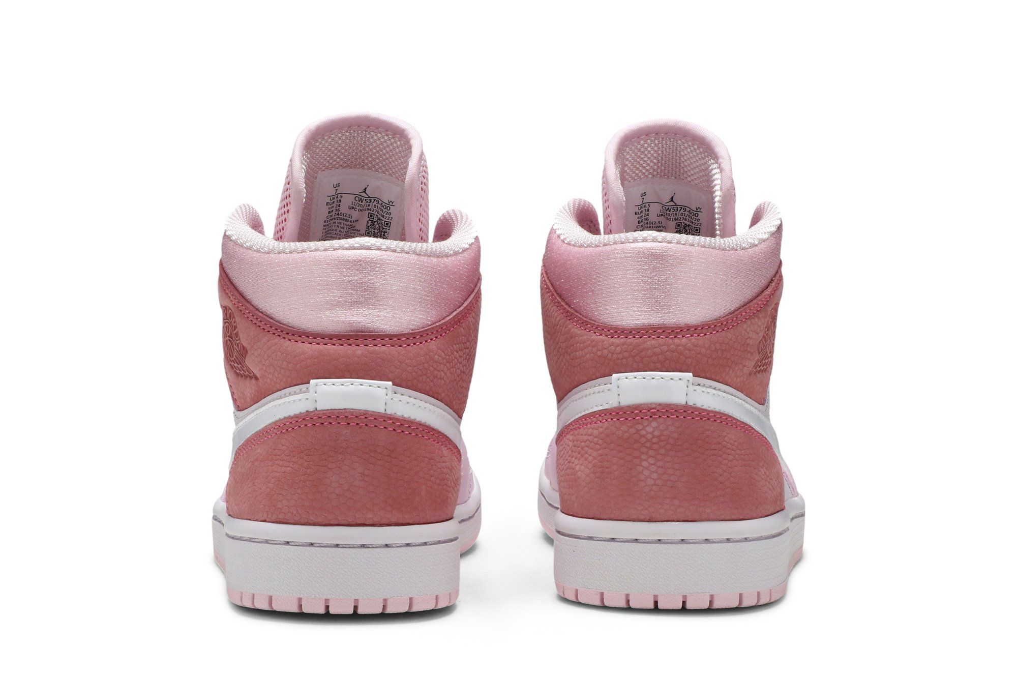 Wmns Air Jordan 1 Mid Digital Rose Suisse