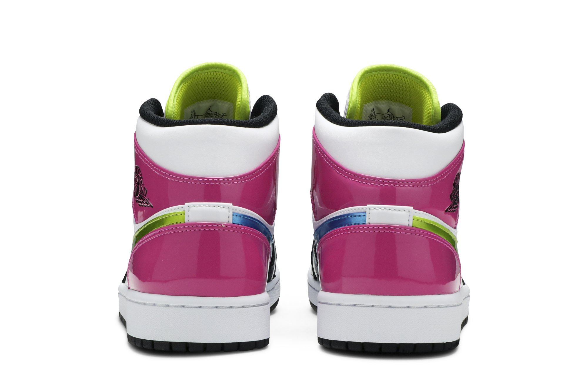 Air Jordan 1 Mid Se Cyber Active Fuchsia Suisse