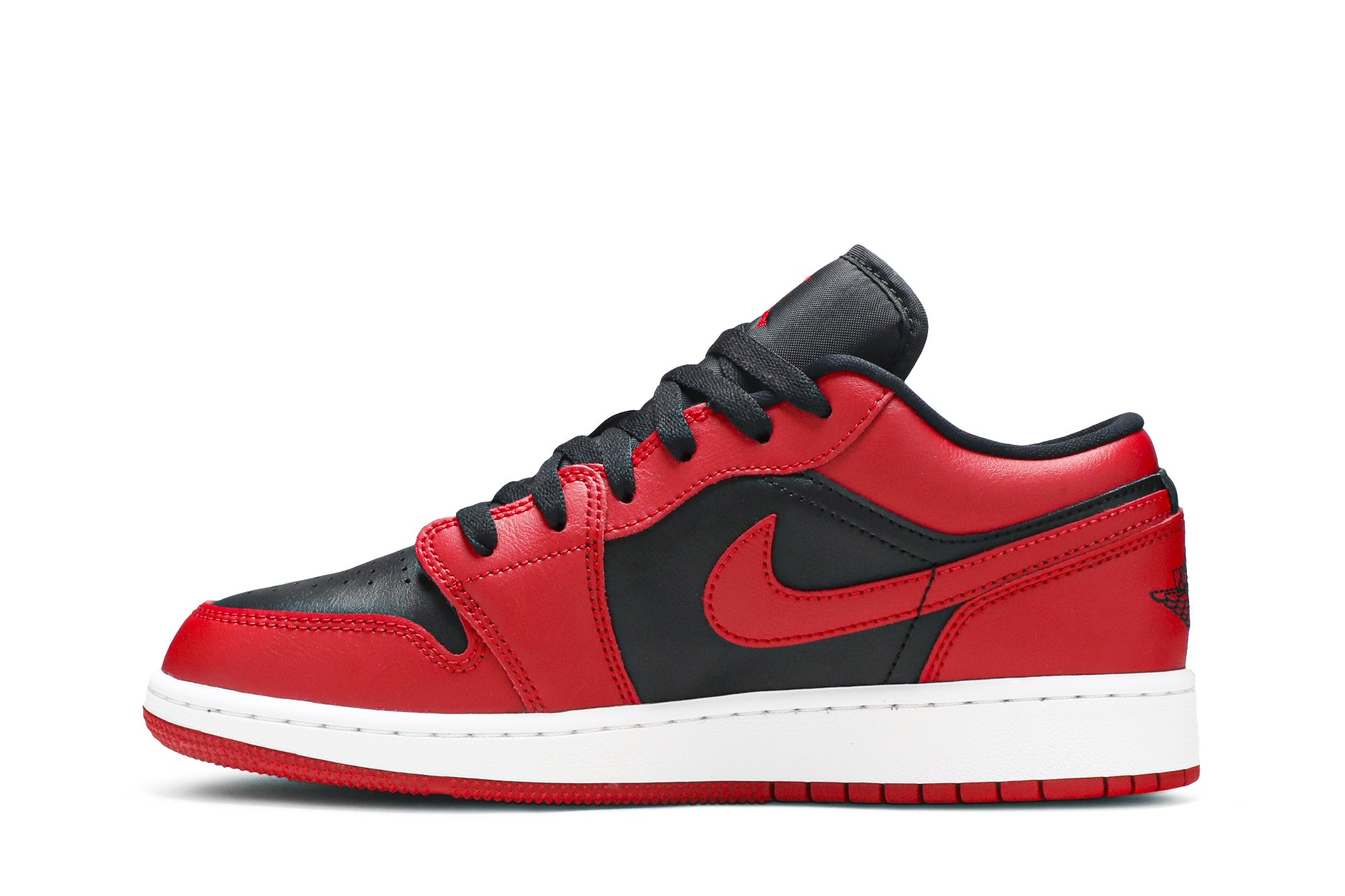 Air Jordan 1 Low Gs Reverse Bred Suisse