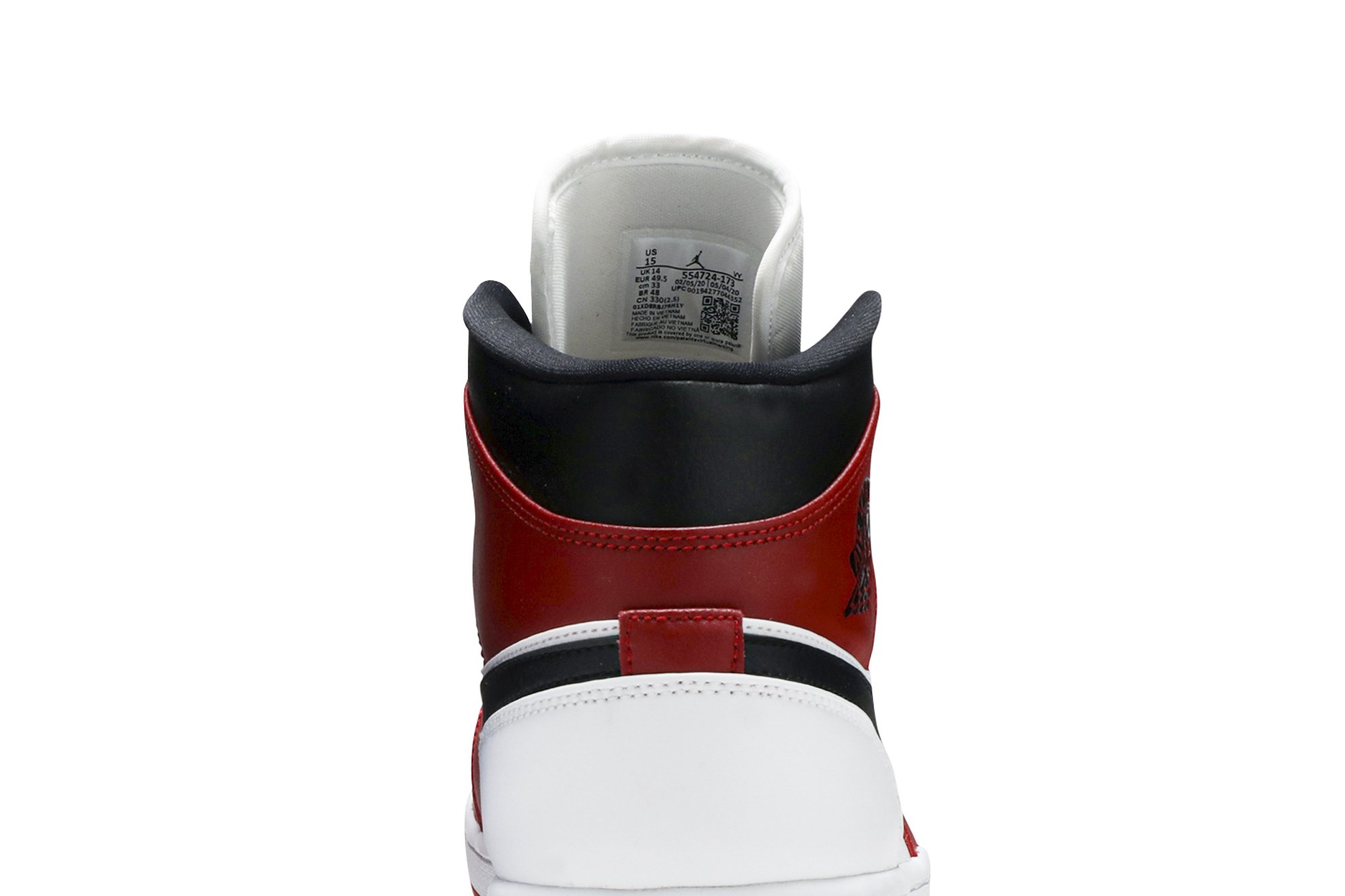 Air Jordan 1 Mid Chicago Suisse