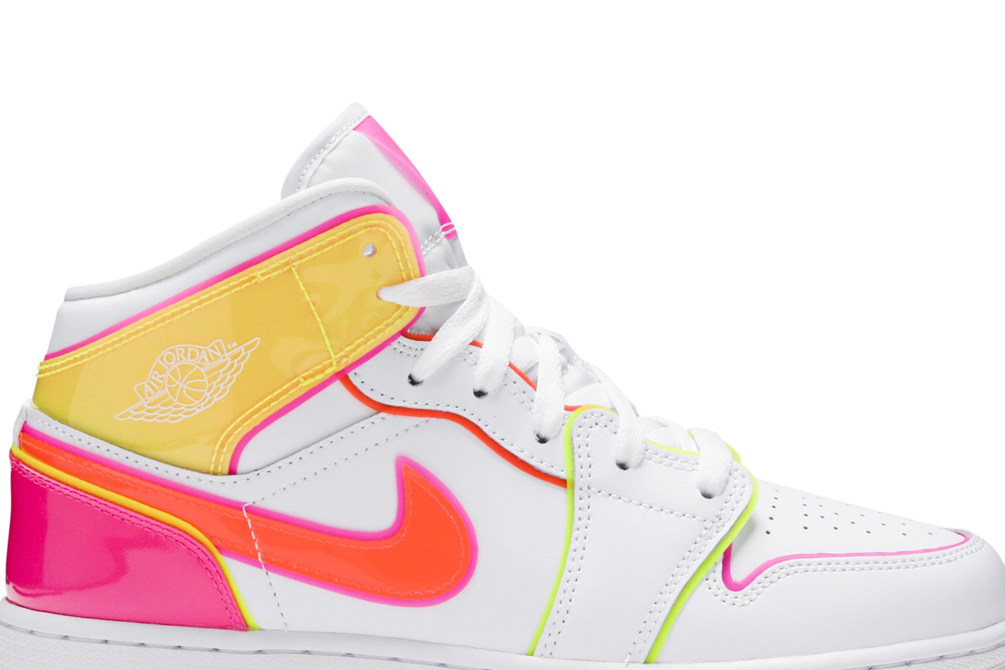 Air Jordan 1 Mid Se Gs Edge Glow Suisse