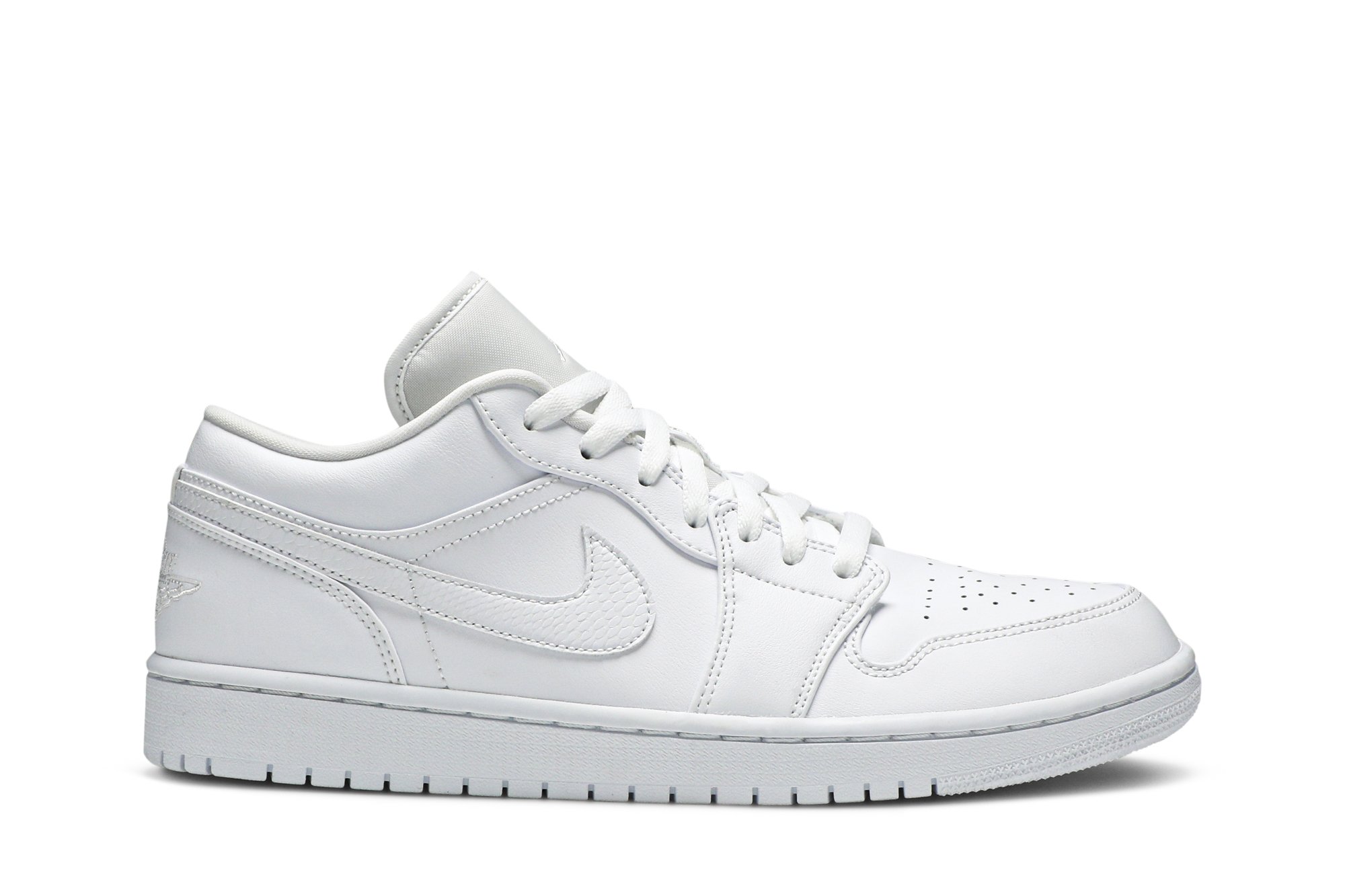 Wmns Air Jordan 1 Low Triple Blanc Suisse