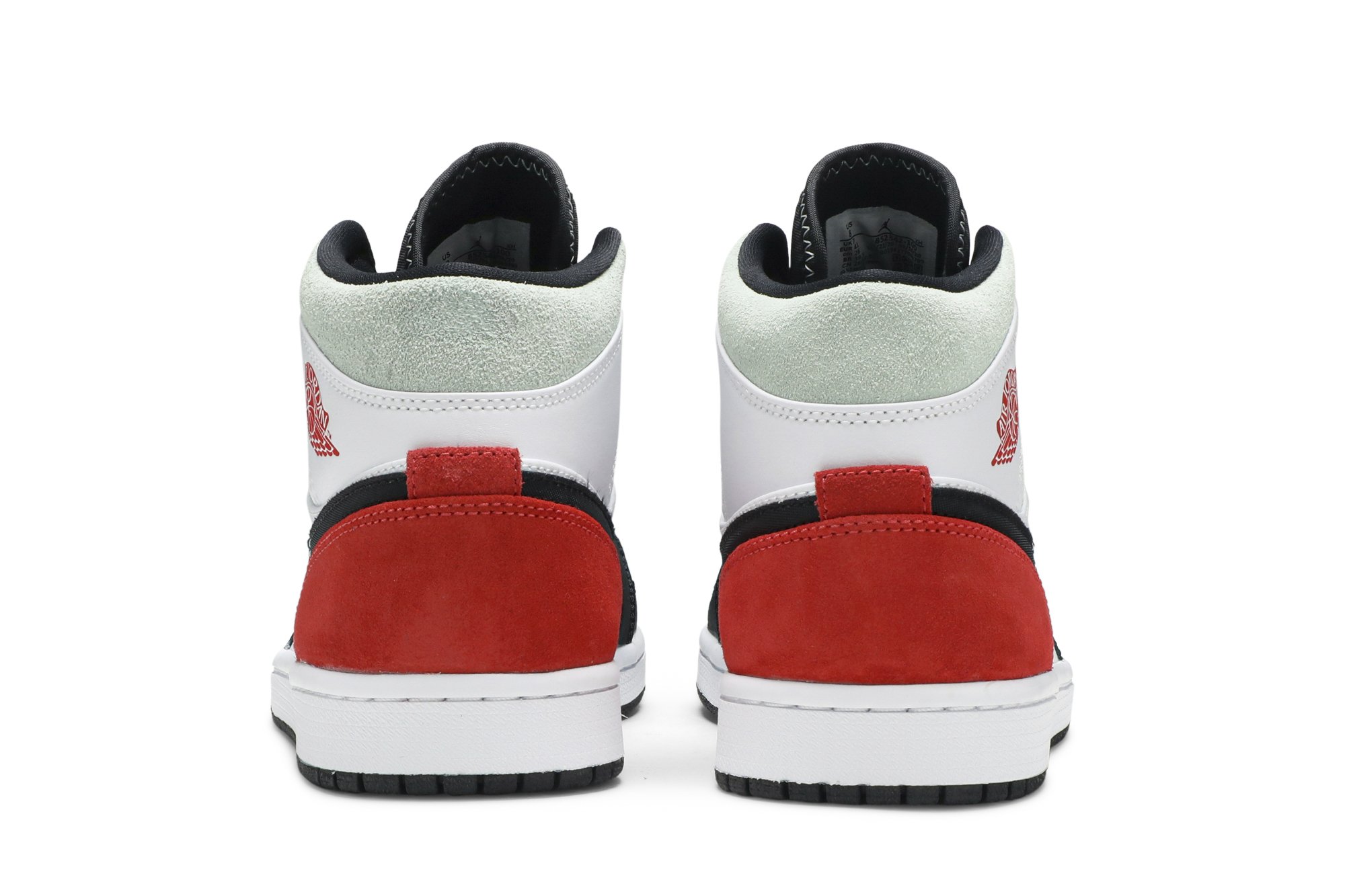 Air Jordan 1 Mid Se Rouge Noir Orteil Suisse