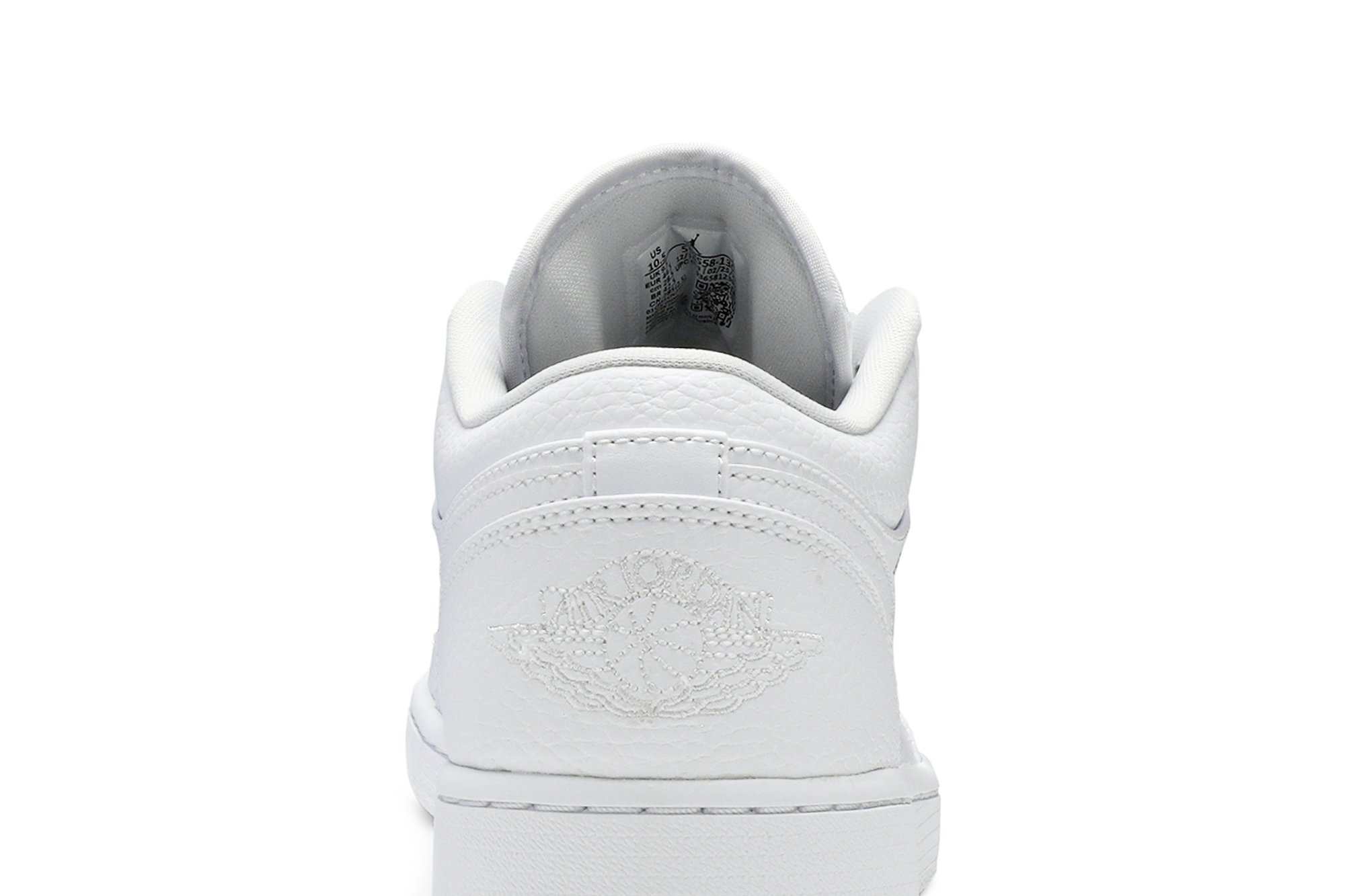 Air Jordan 1 Low Triple Blanc Suisse