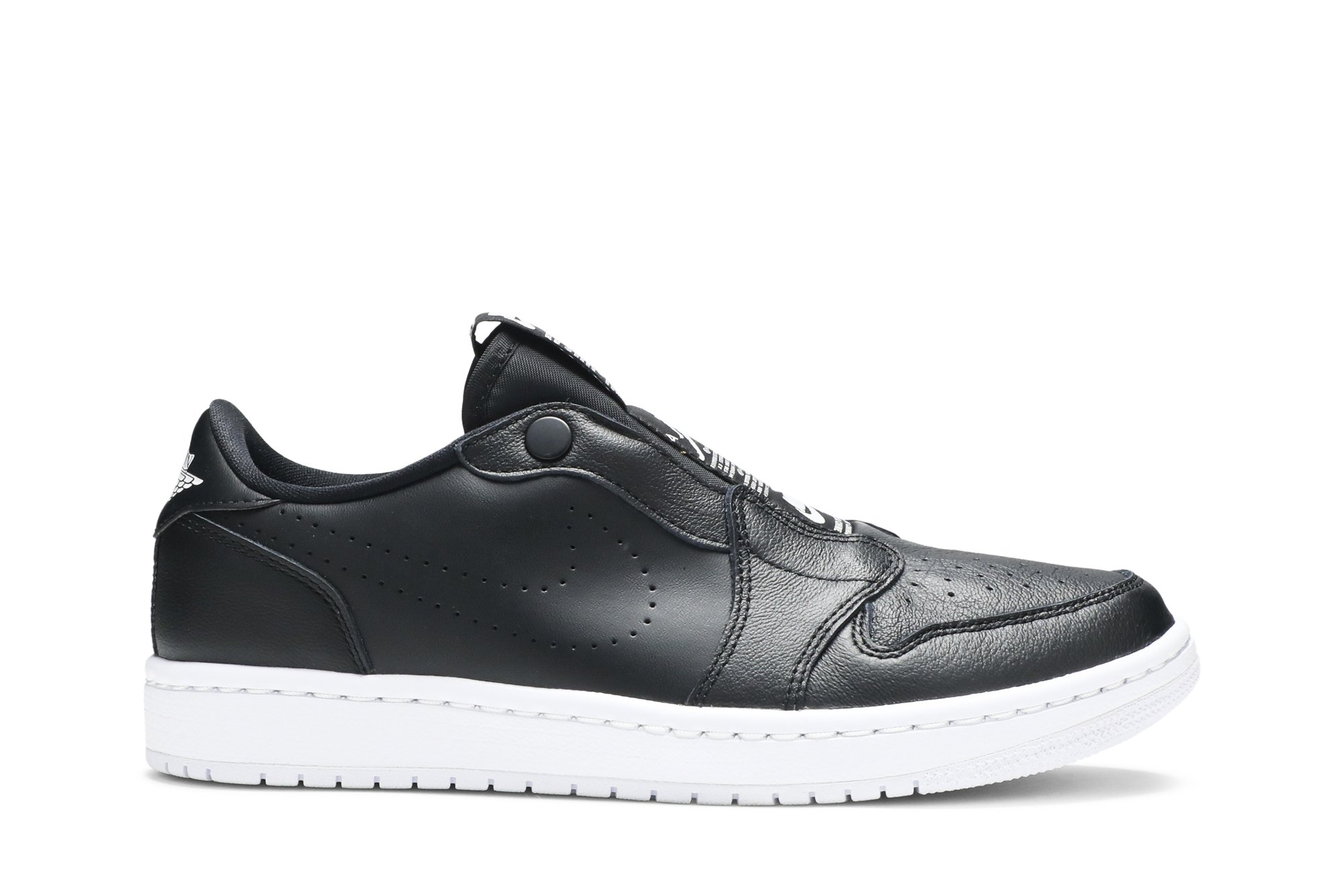 Wmns Air Jordan 1 Low Slip Noir Suisse