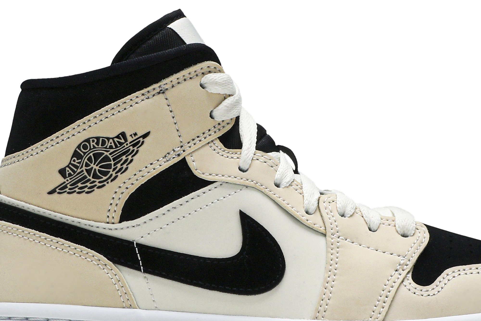 Wmns Air Jordan 1 Mid à Peine Orange Suisse