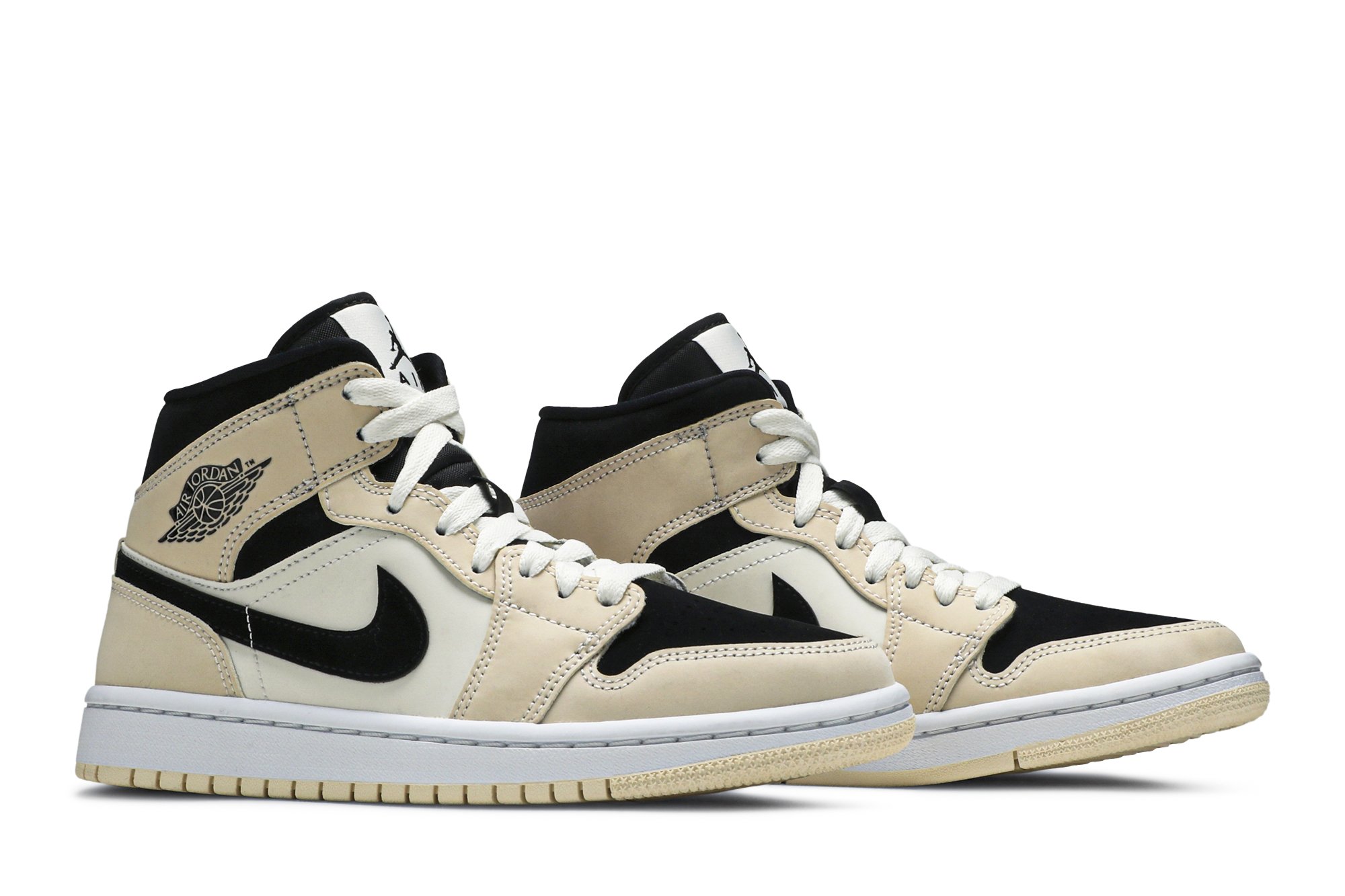 Wmns Air Jordan 1 Mid à Peine Orange Suisse