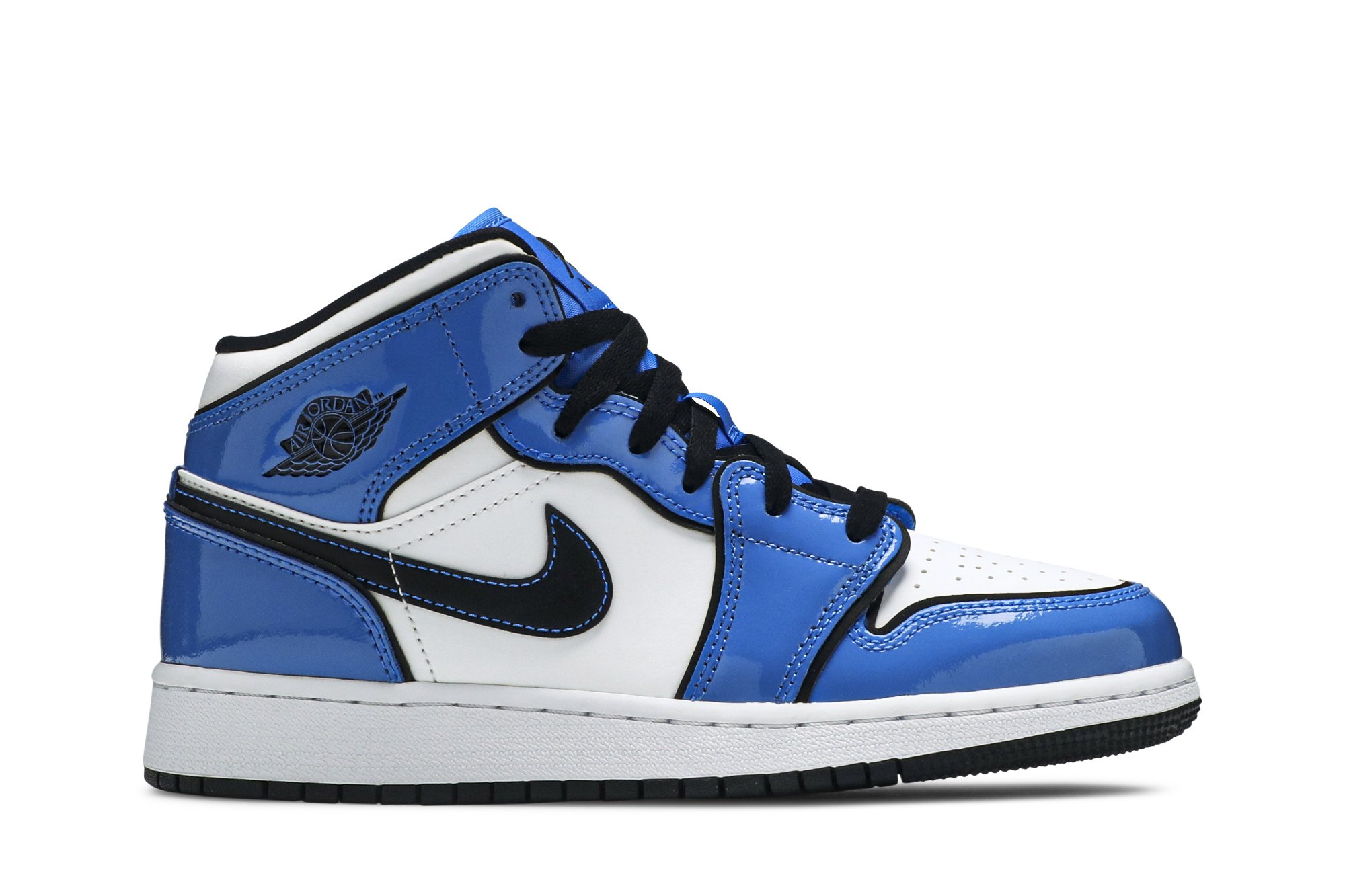 Air Jordan 1 Mid Se Gs Signal Bleu Suisse