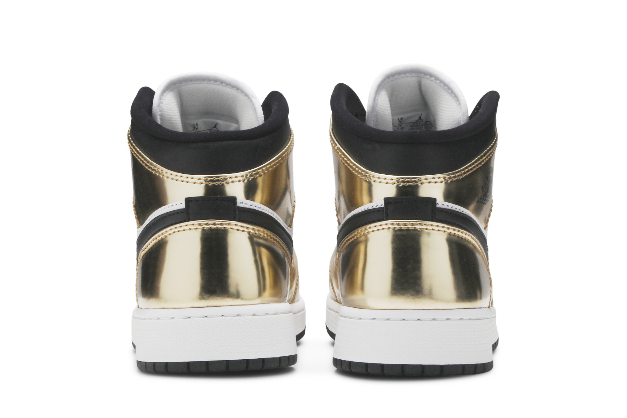 Air Jordan 1 Mid Se Gs Métallique Or Suisse