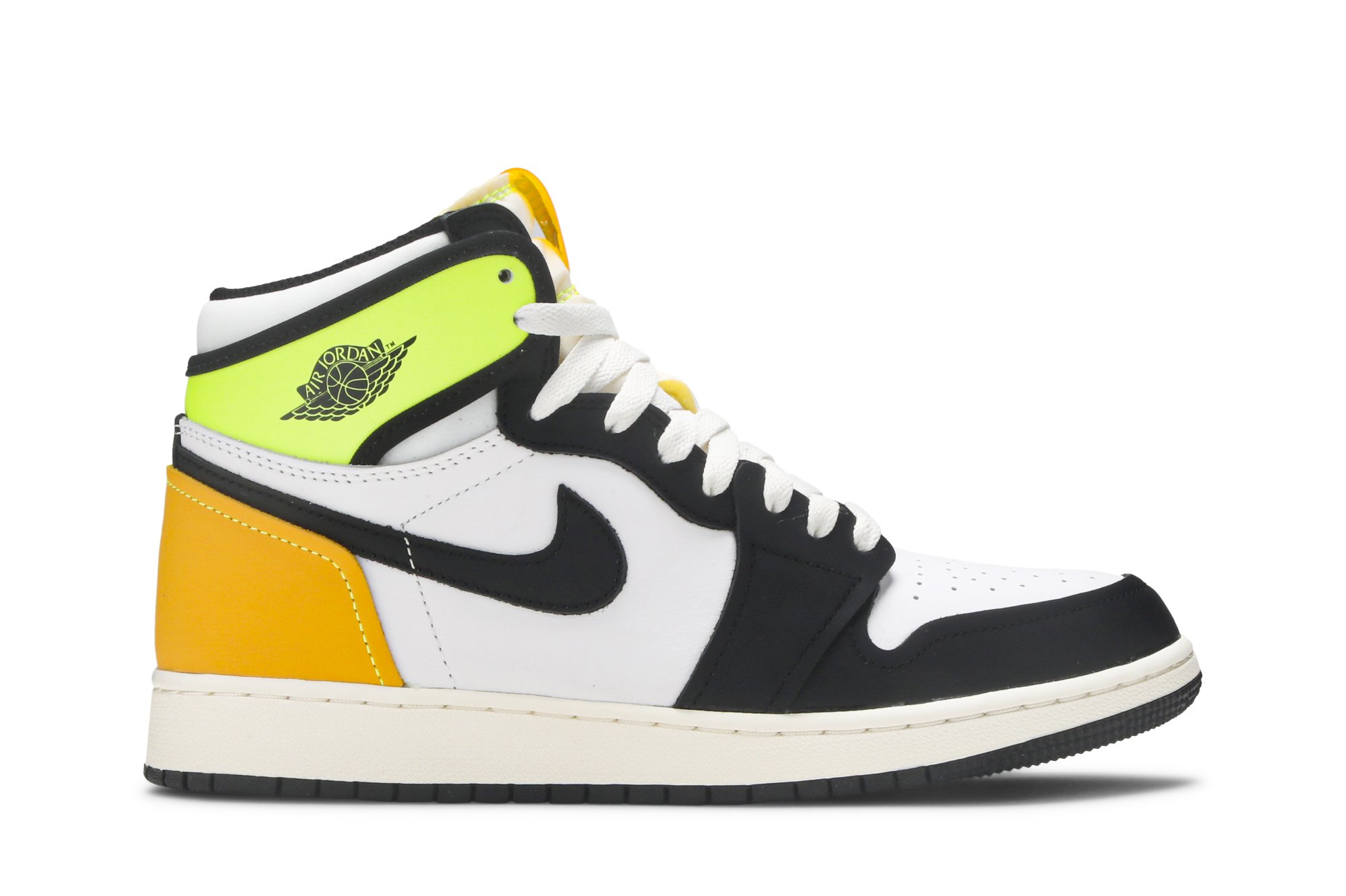 Air Jordan 1 Retro High And Gs Volt Gold Suisse