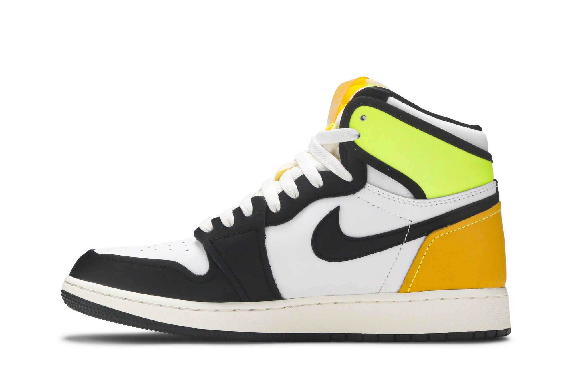 Air Jordan 1 Retro High And Gs Volt Gold Suisse