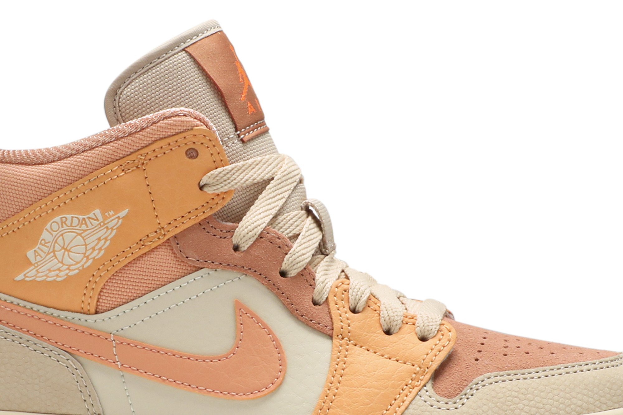 Wmns Air Jordan 1 Mid Apricot Suisse