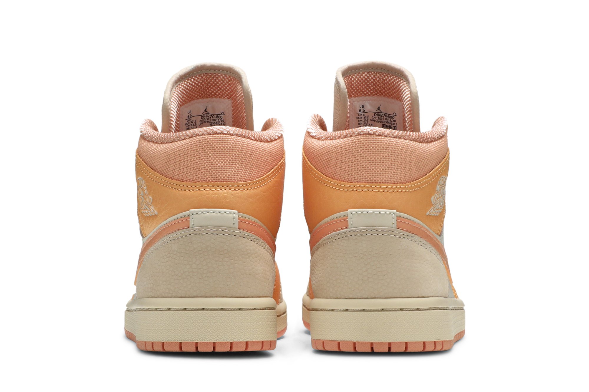 Wmns Air Jordan 1 Mid Apricot Suisse