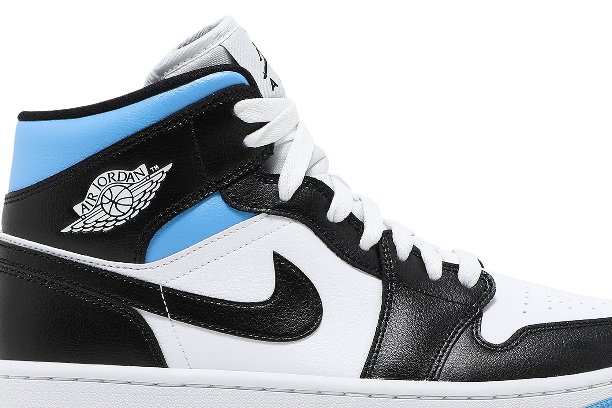 Wmns Air Jordan 1 Mid Université Bleu Suisse