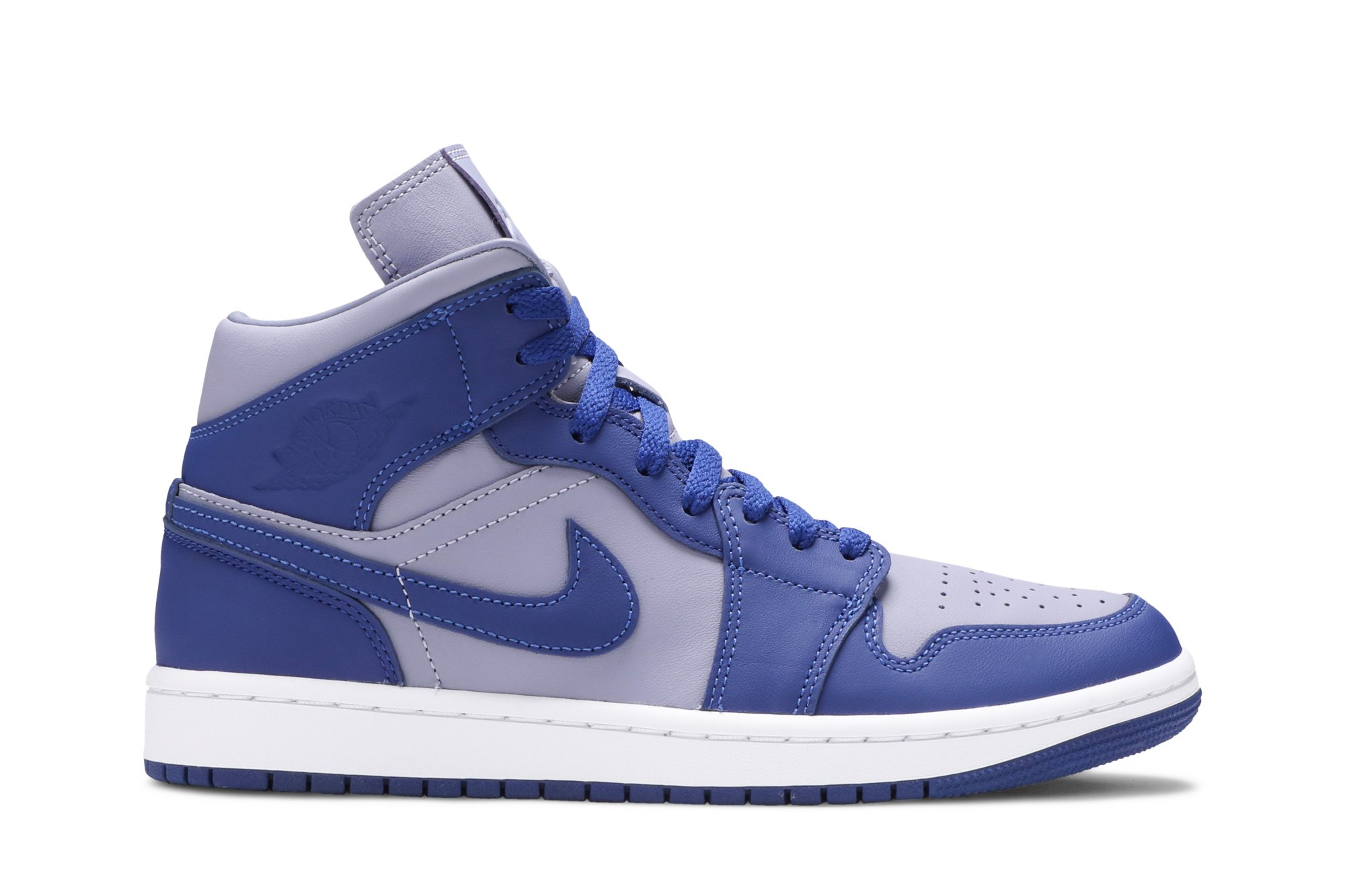 Wmns Air Jordan 1 Mid Se Fer Violet Profond Royal Suisse