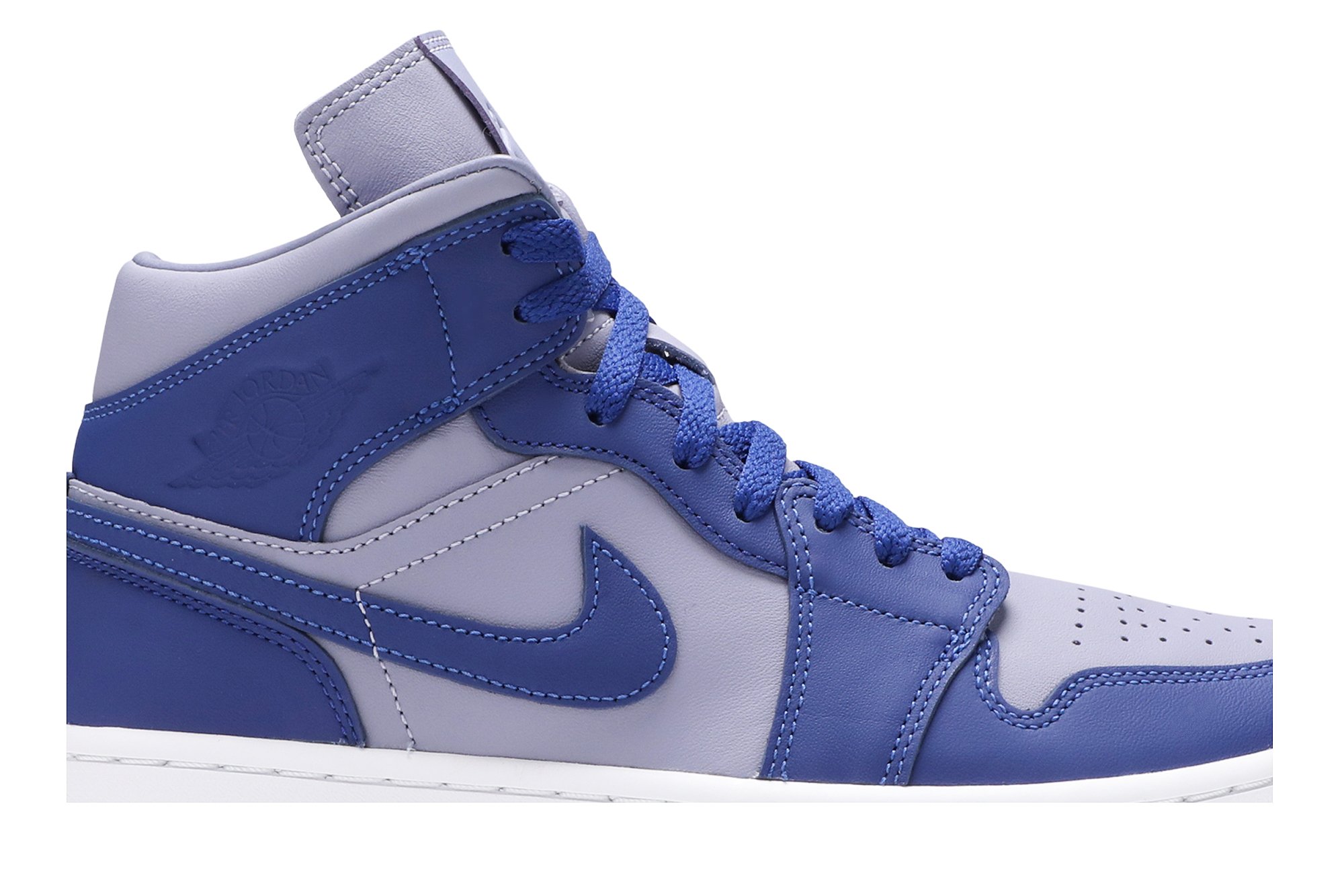 Wmns Air Jordan 1 Mid Se Fer Violet Profond Royal Suisse