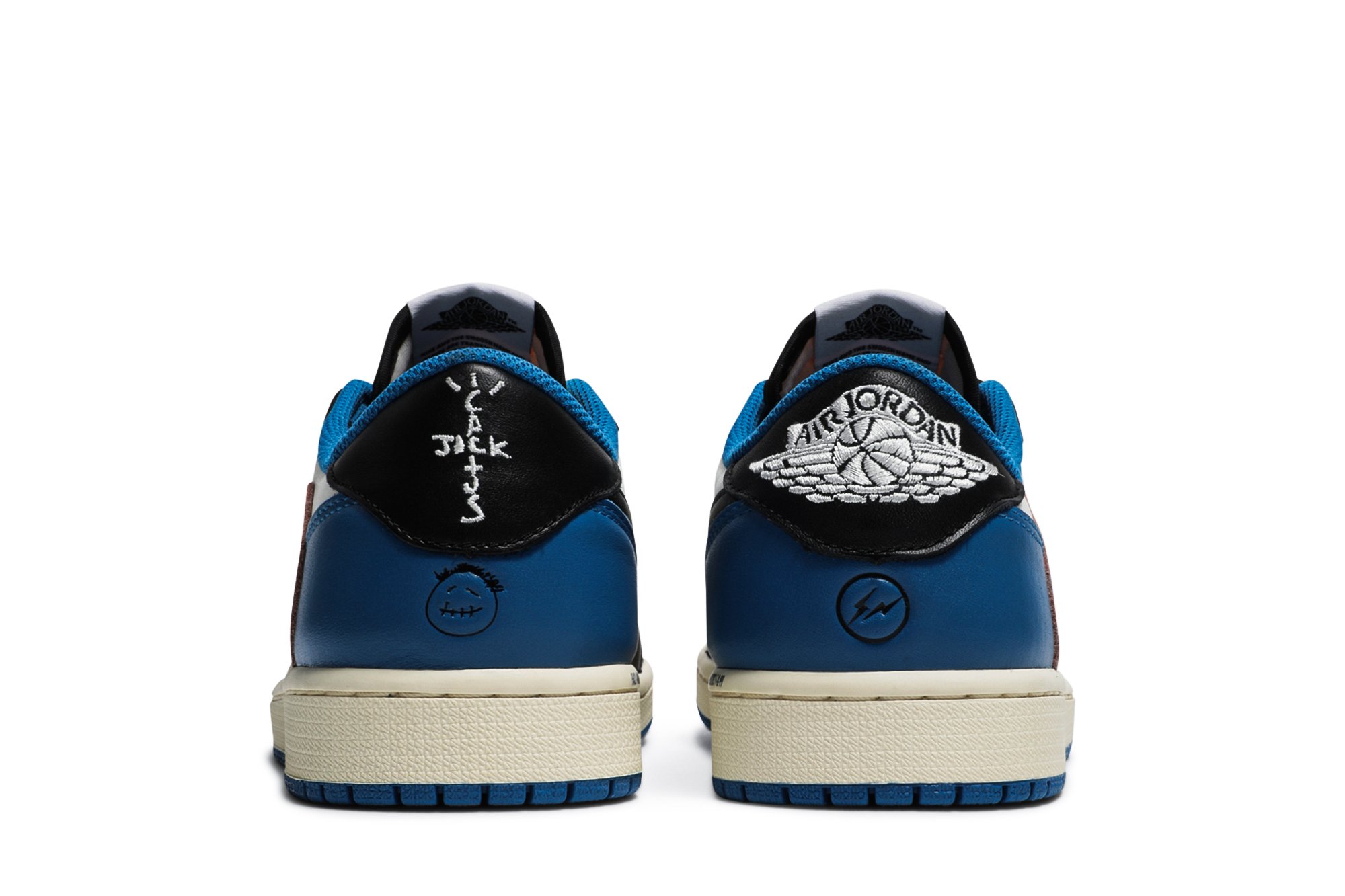 Fragment Design X Travis Scott X Air Jordan 1 Retro Low Suisse
