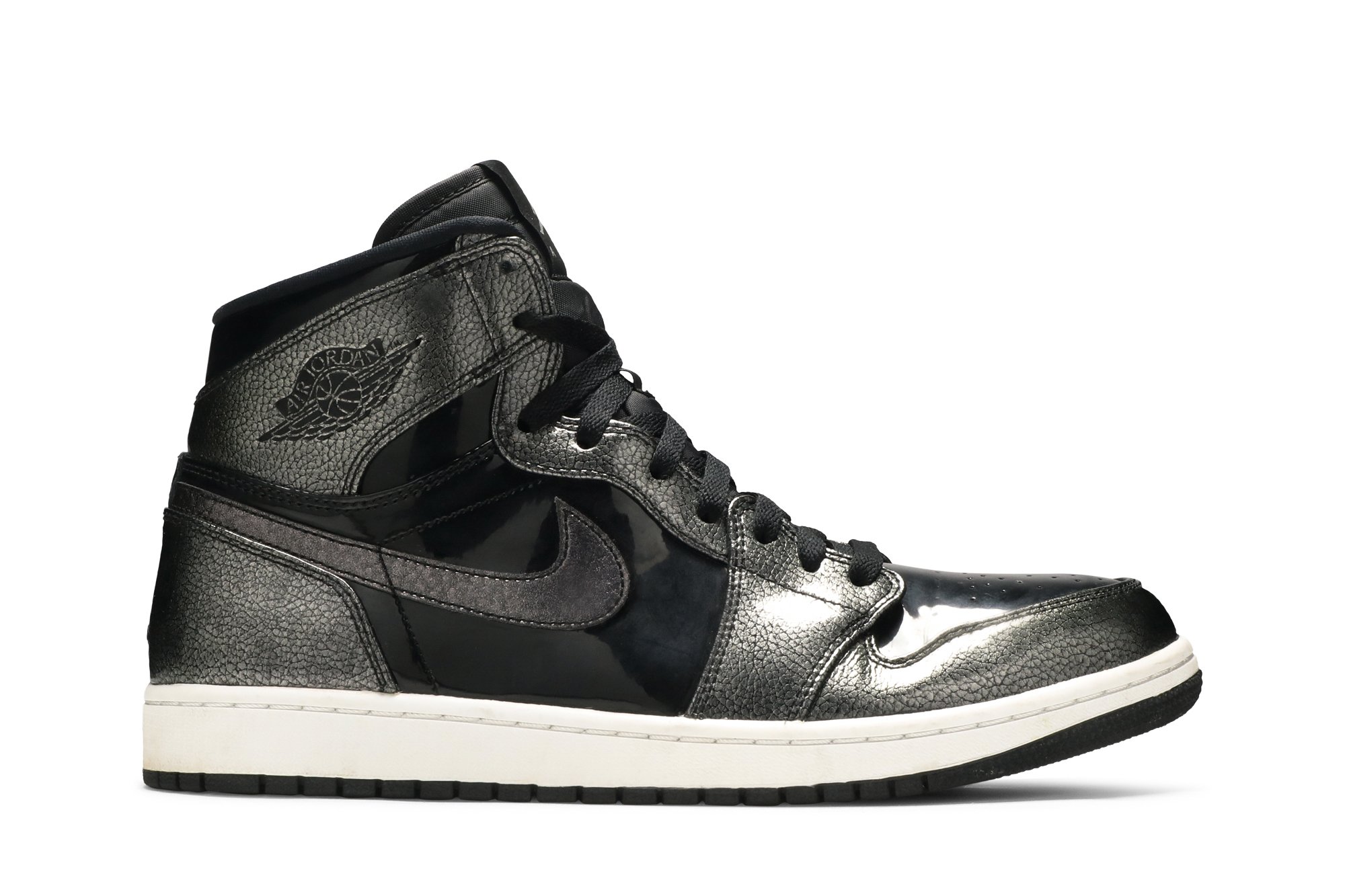 Air Jordan 1 Retro High Noir Brevet Suisse