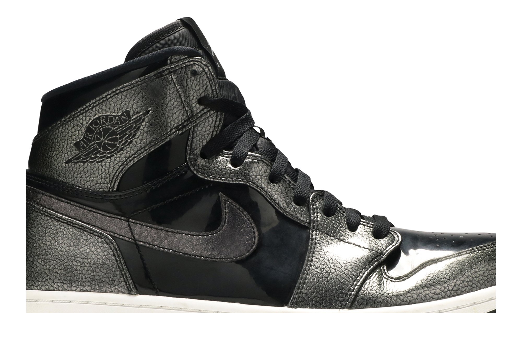 Air Jordan 1 Retro High Noir Brevet Suisse