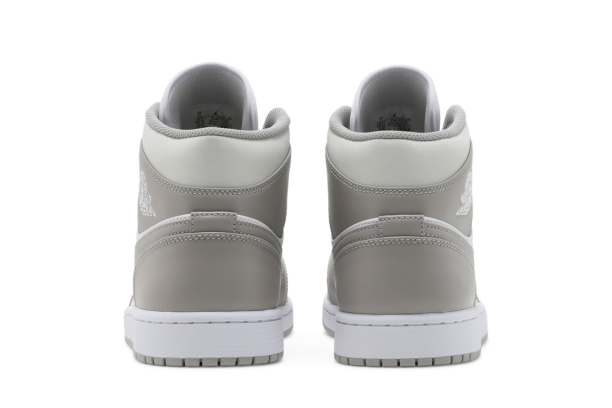 Air Jordan 1 Mid College Gris Suisse