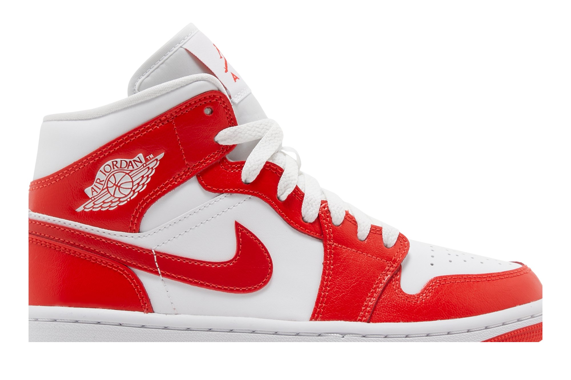 Wmns Air Jordan 1 Mid Habanero Rouge Suisse