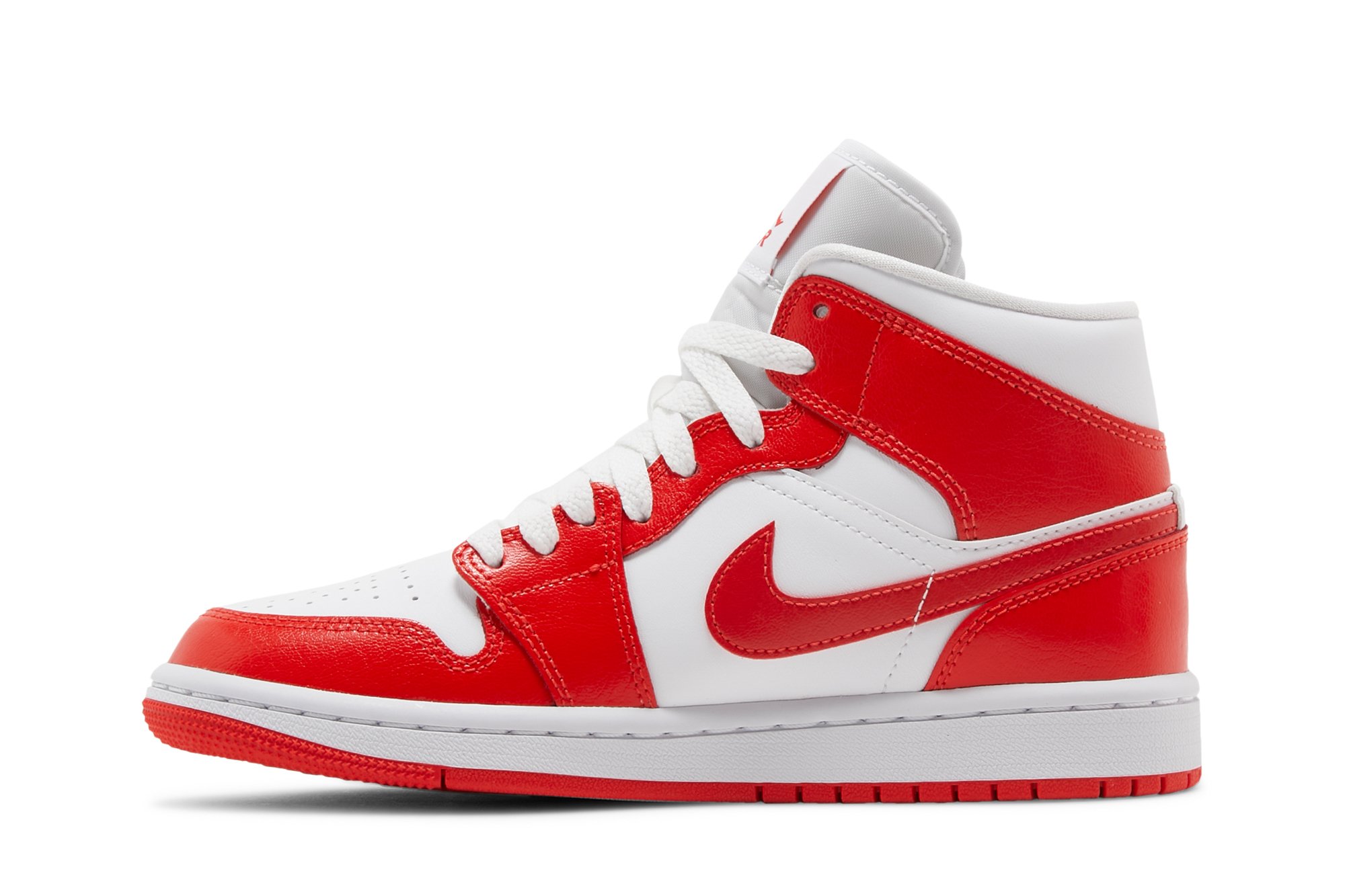 Wmns Air Jordan 1 Mid Habanero Rouge Suisse