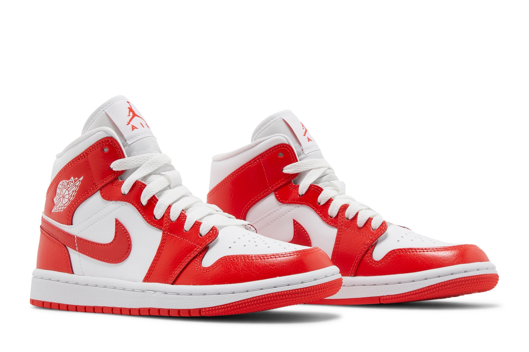 Wmns Air Jordan 1 Mid Habanero Rouge Suisse