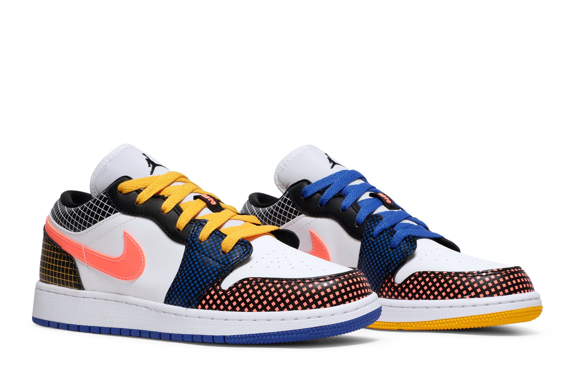 Air Jordan 1 Low Mmd Bg Multi Grid Suisse