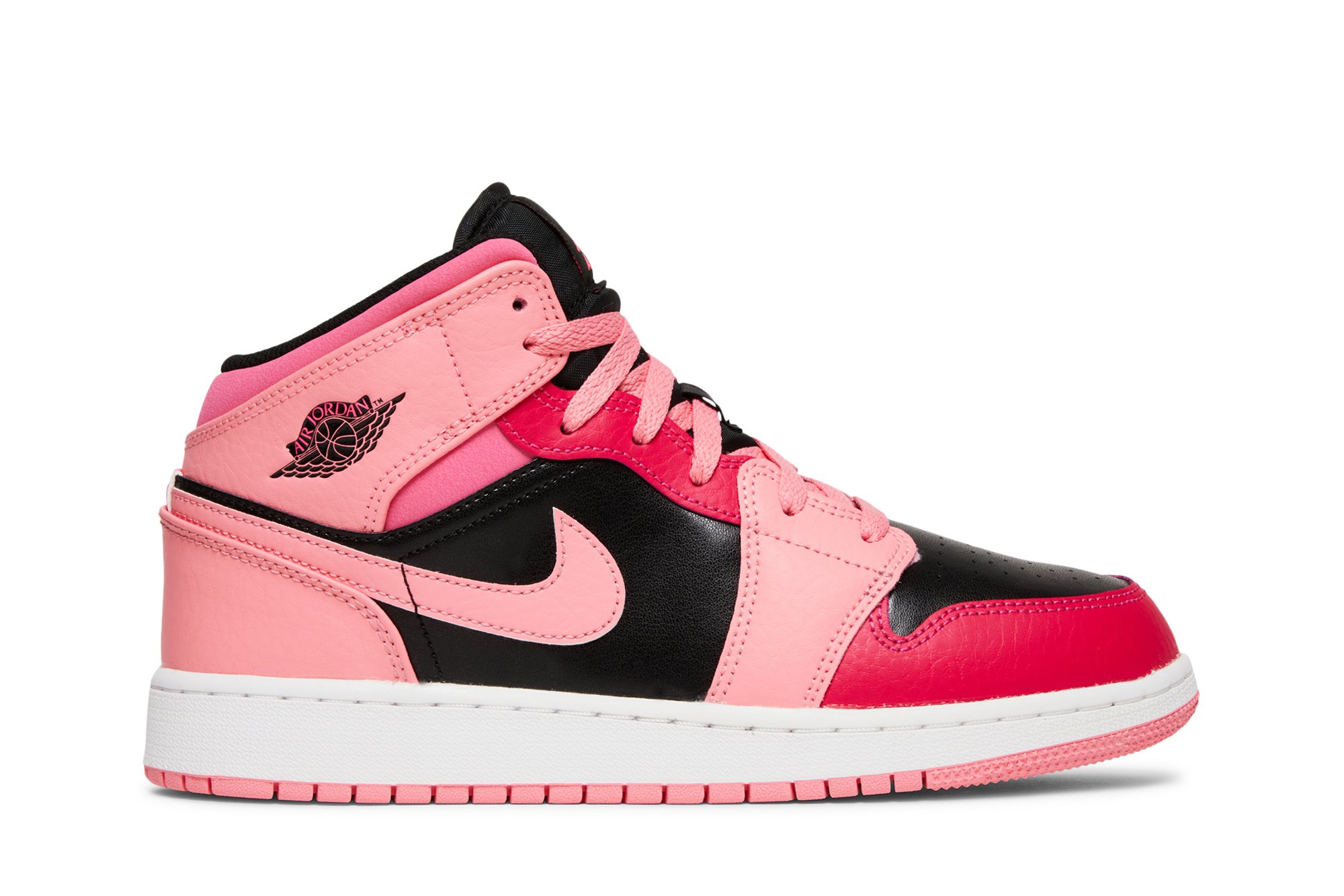 Air Jordan 1 Mid Gs Corail Craie Suisse