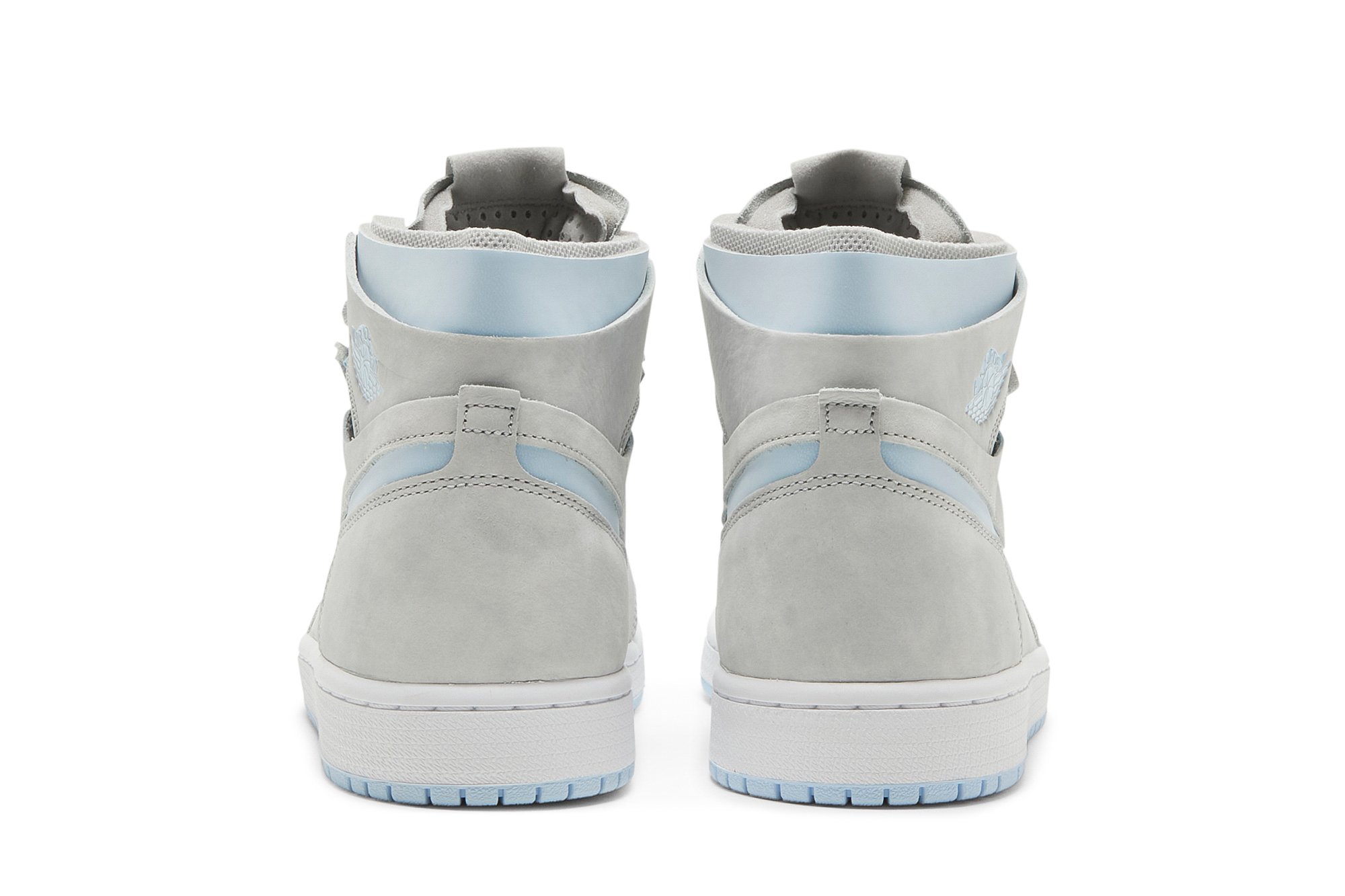 Wmns Air Jordan 1 High Zoom Comfort Cool Gris Clair Bleu Suisse