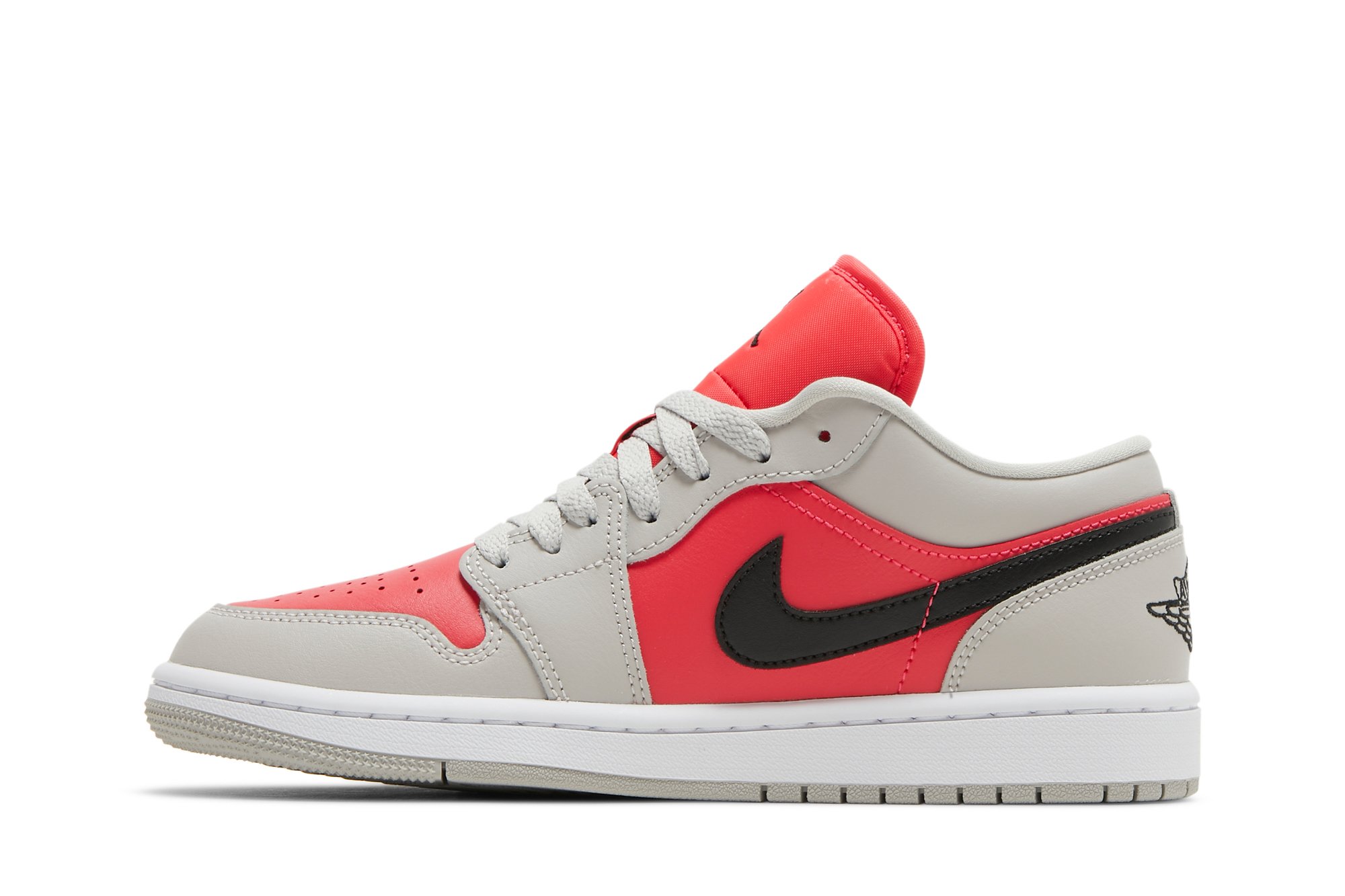 Wmns Air Jordan 1 Low Light Iron Ore Sirène Rouge Suisse