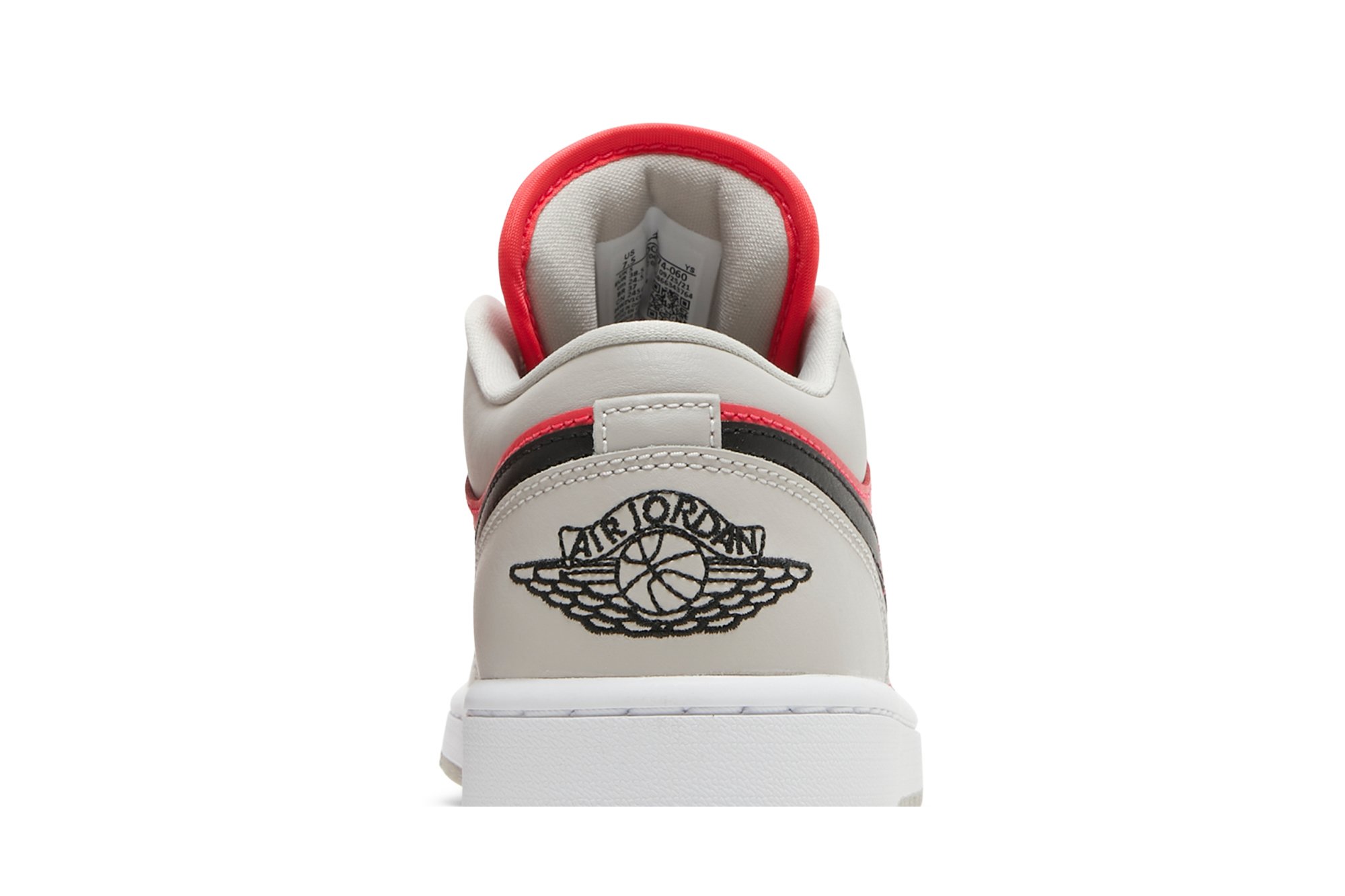 Wmns Air Jordan 1 Low Light Iron Ore Sirène Rouge Suisse