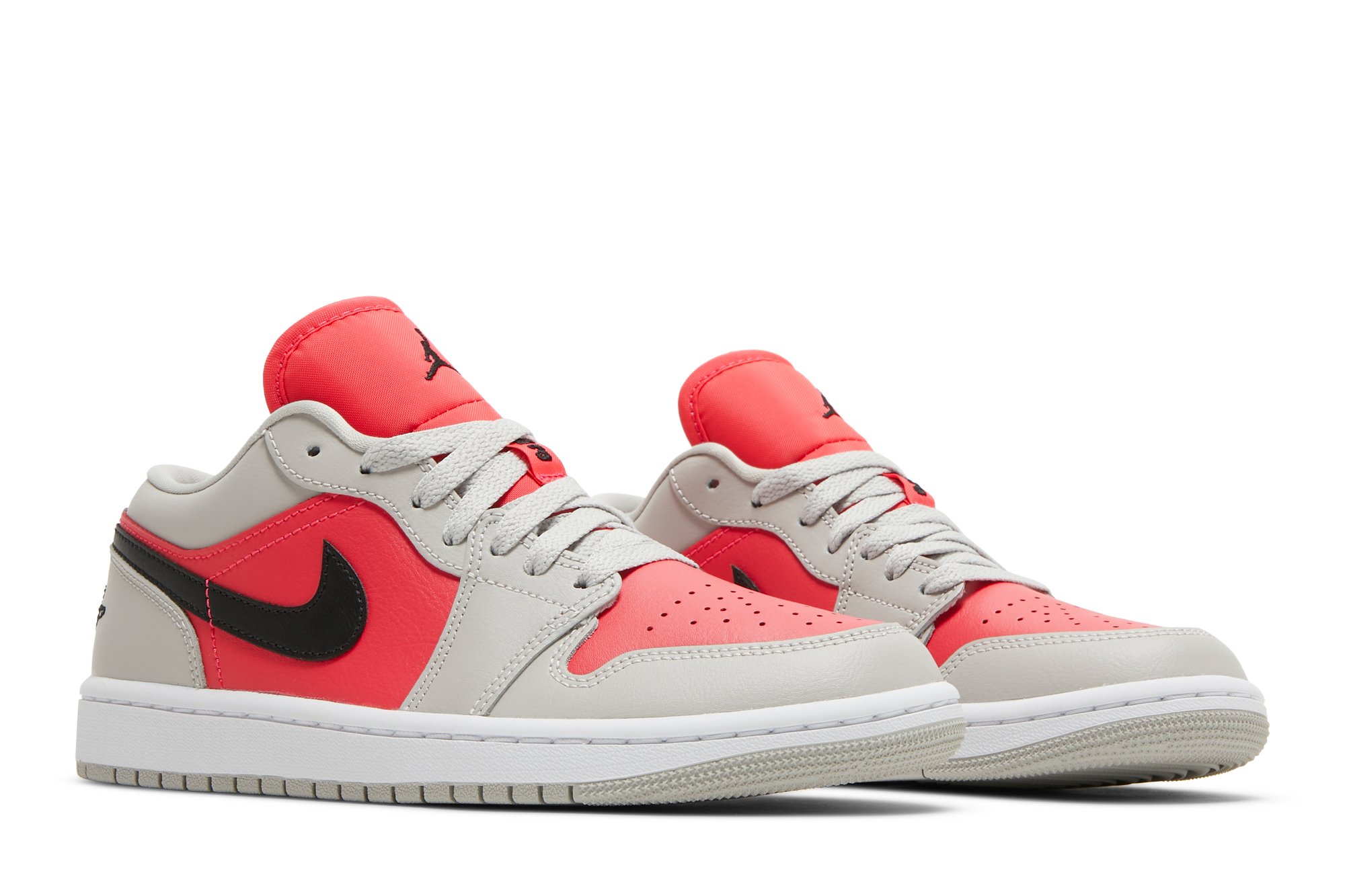 Wmns Air Jordan 1 Low Light Iron Ore Sirène Rouge Suisse