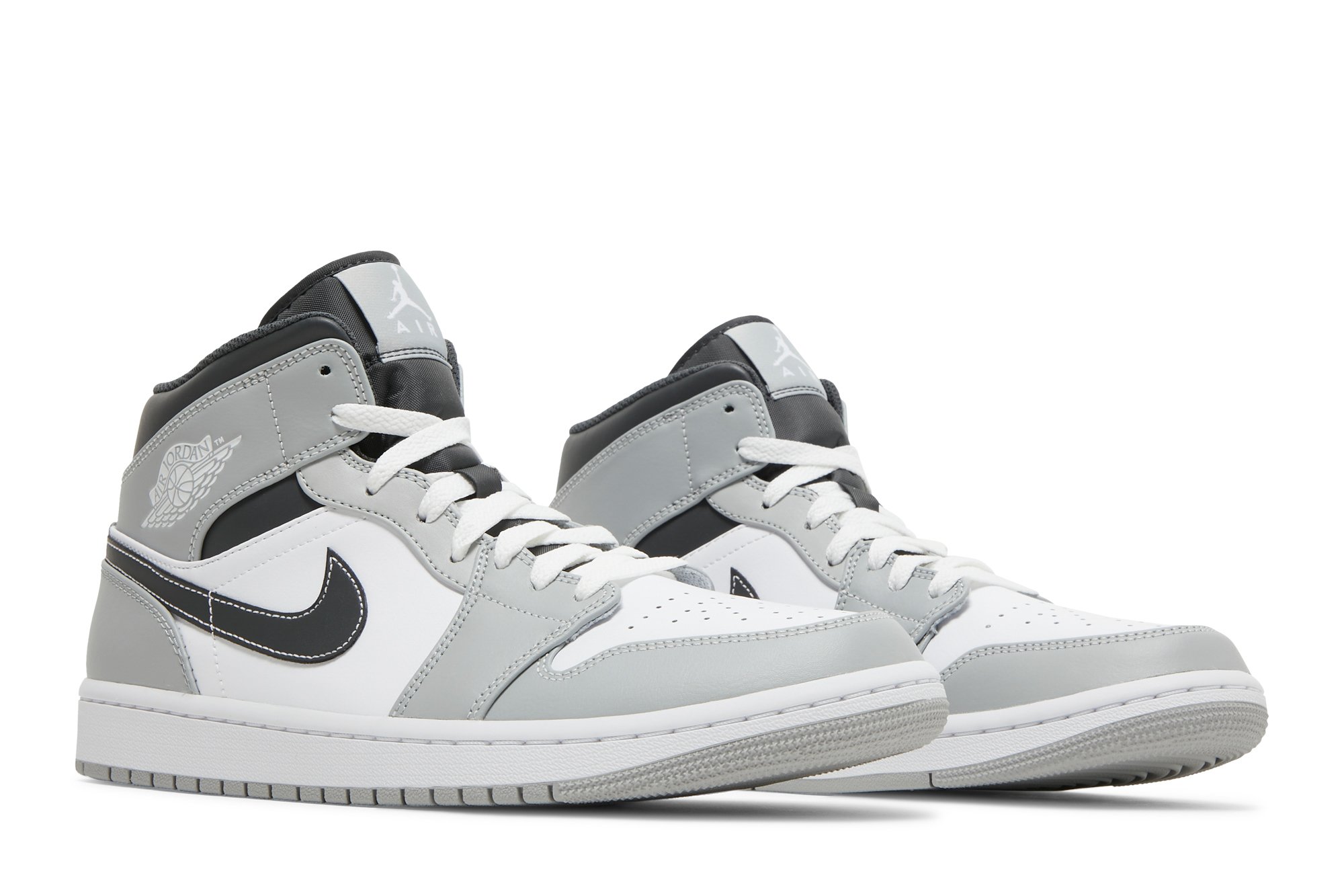 Air Jordan 1 Mid Gris Fumé Clair Suisse