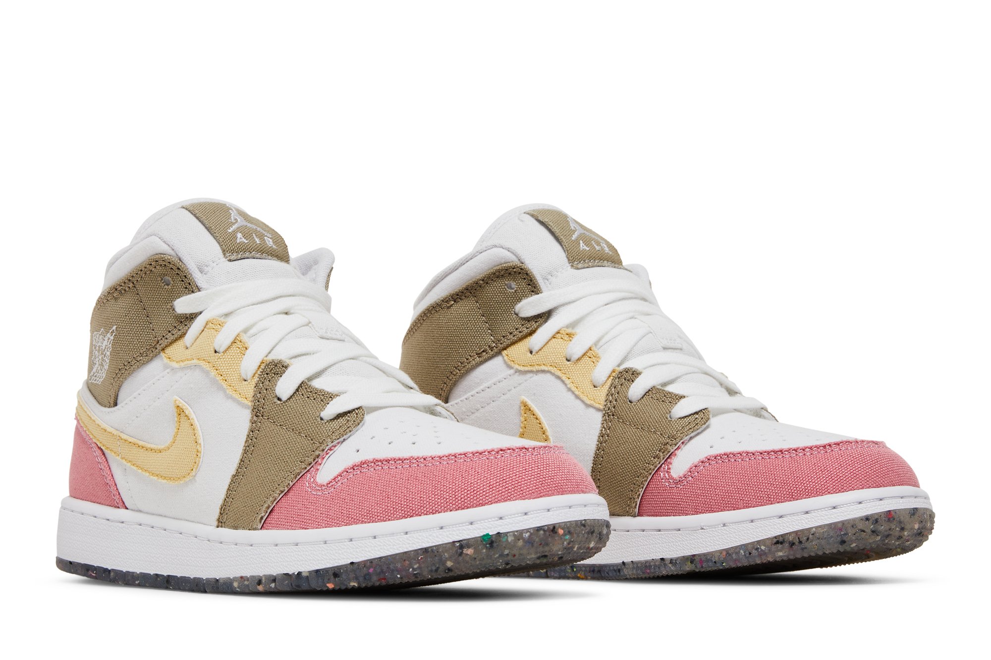 Air Jordan 1 Mid Se Gs Pastel Grind Suisse