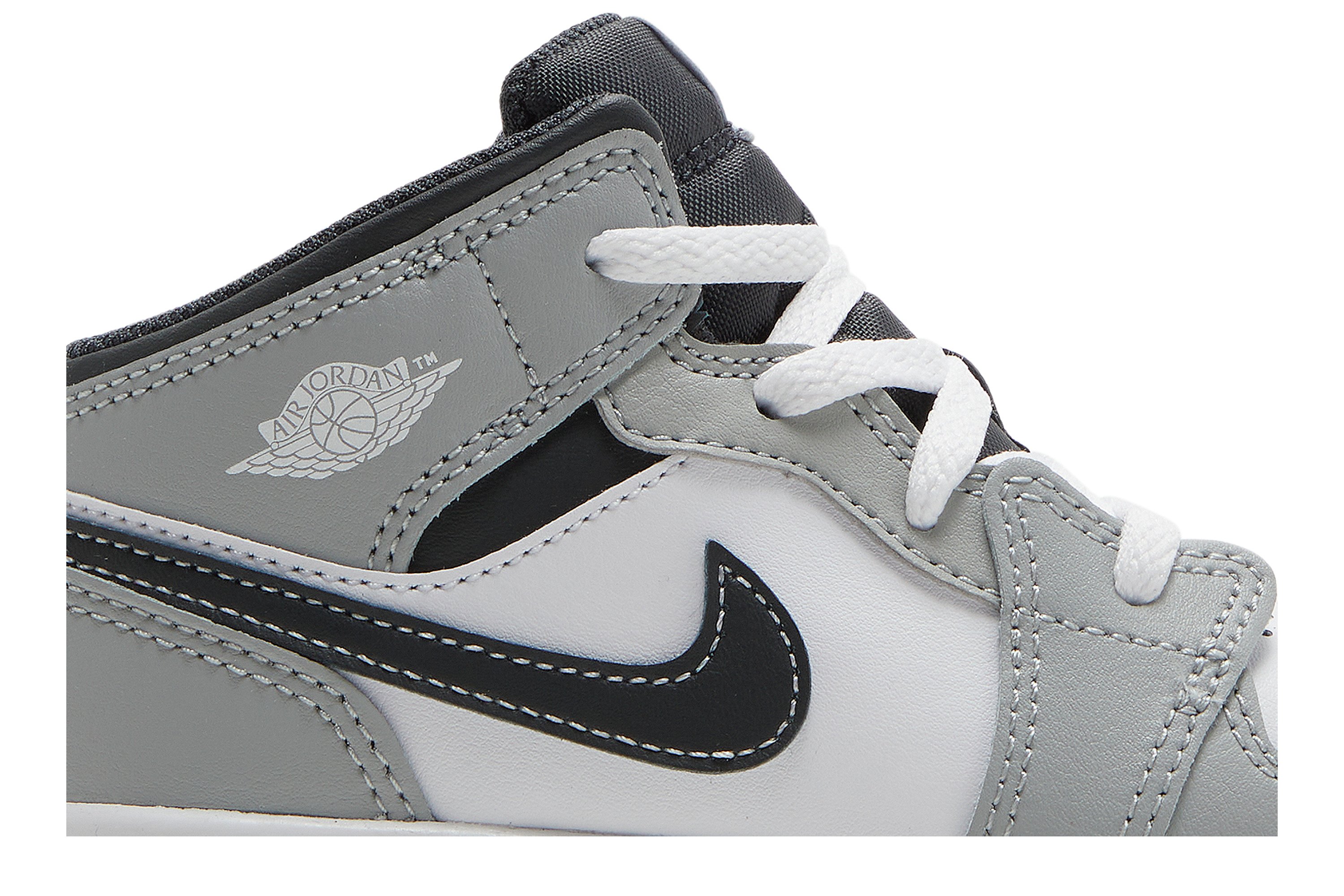 Air Jordan 1 Mid Td Light Smoke Gris Suisse