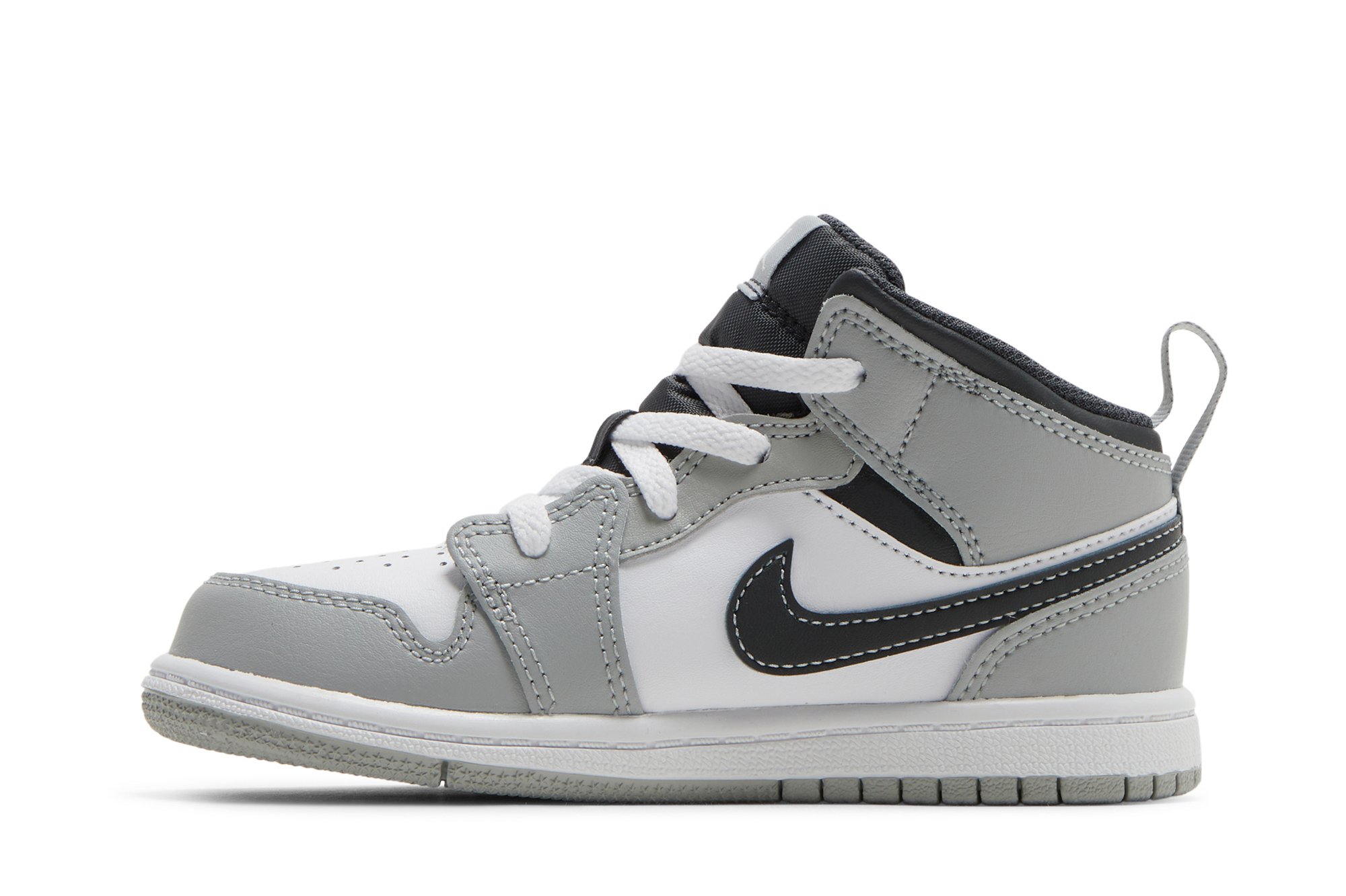 Air Jordan 1 Mid Td Light Smoke Gris Suisse