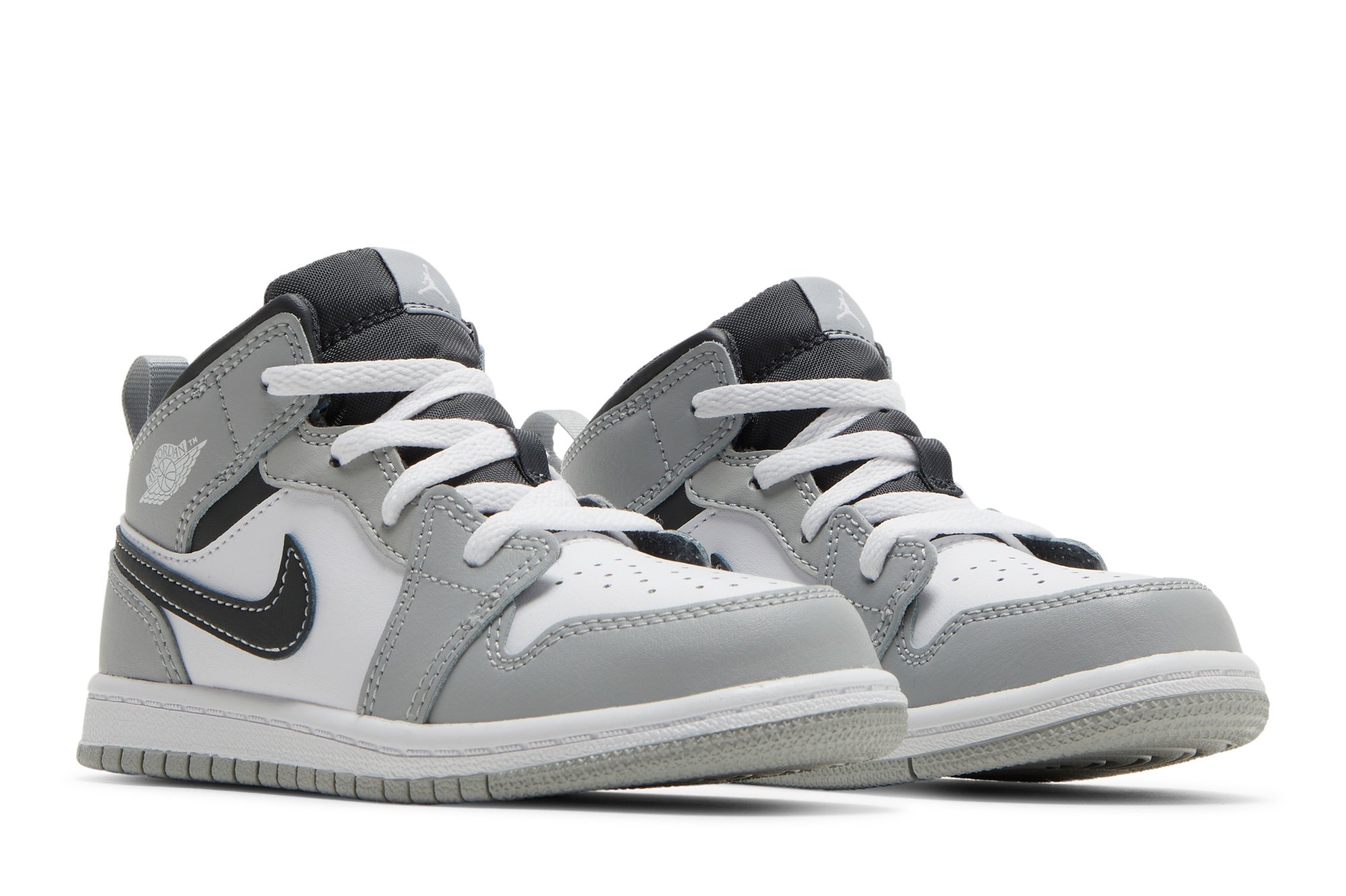 Air Jordan 1 Mid Td Light Smoke Gris Suisse