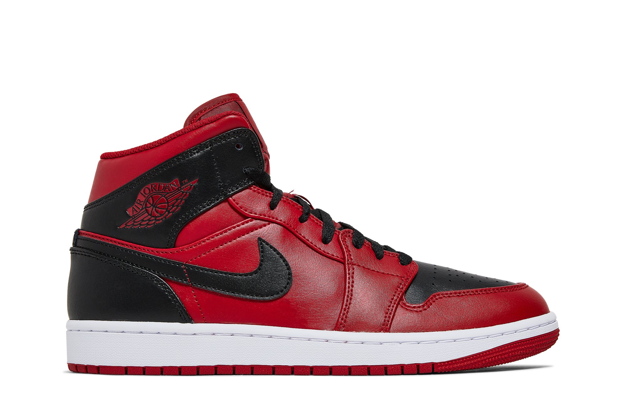 Air Jordan 1 Mid Reverse Bred Suisse