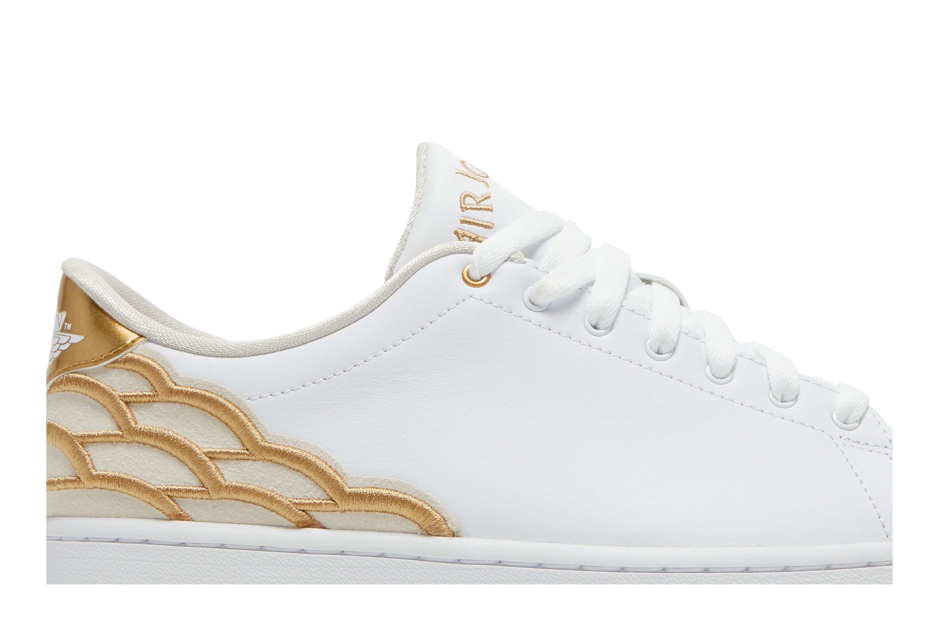 Air Jordan 1 Centre Court Blanc Or Suisse