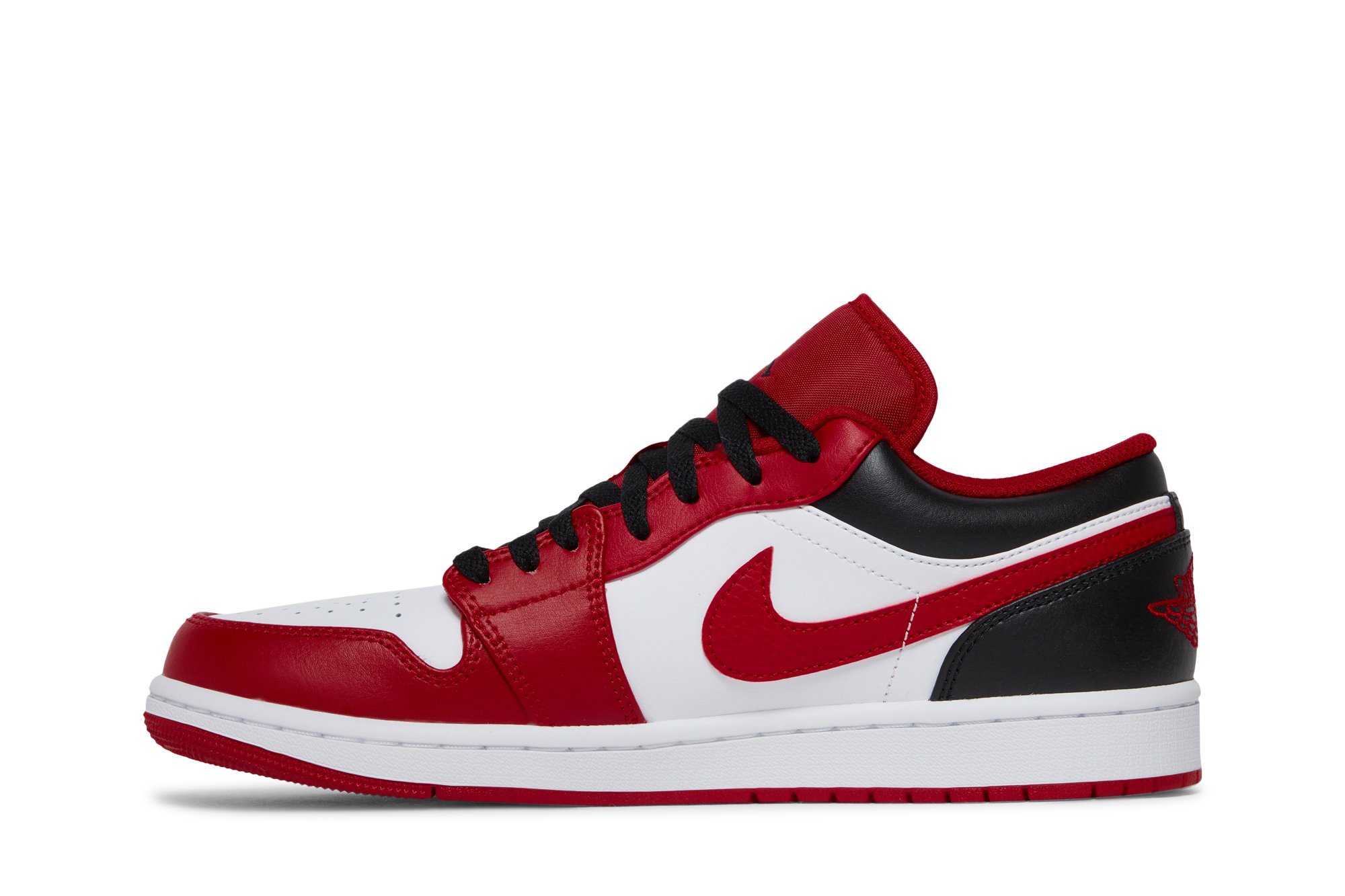 Air Jordan 1 Low Reverse Black Toe Suisse