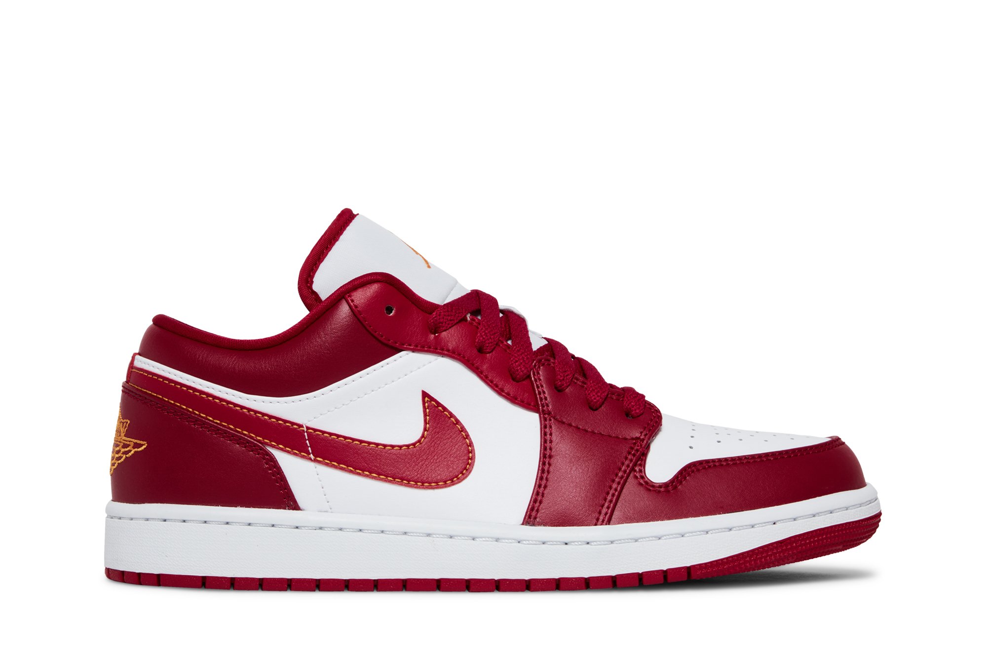 Air Jordan 1 Low Style Cardinal Rouge Suisse