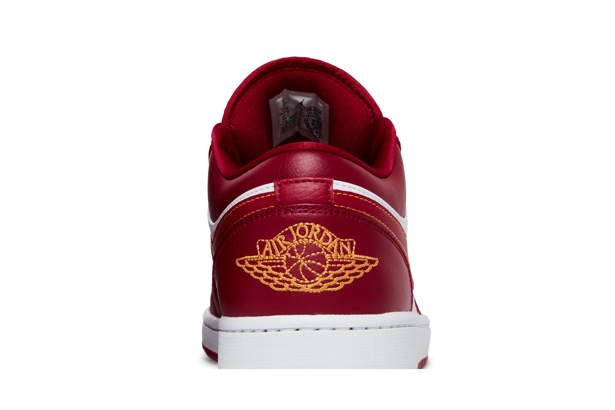 Air Jordan 1 Low Style Cardinal Rouge Suisse