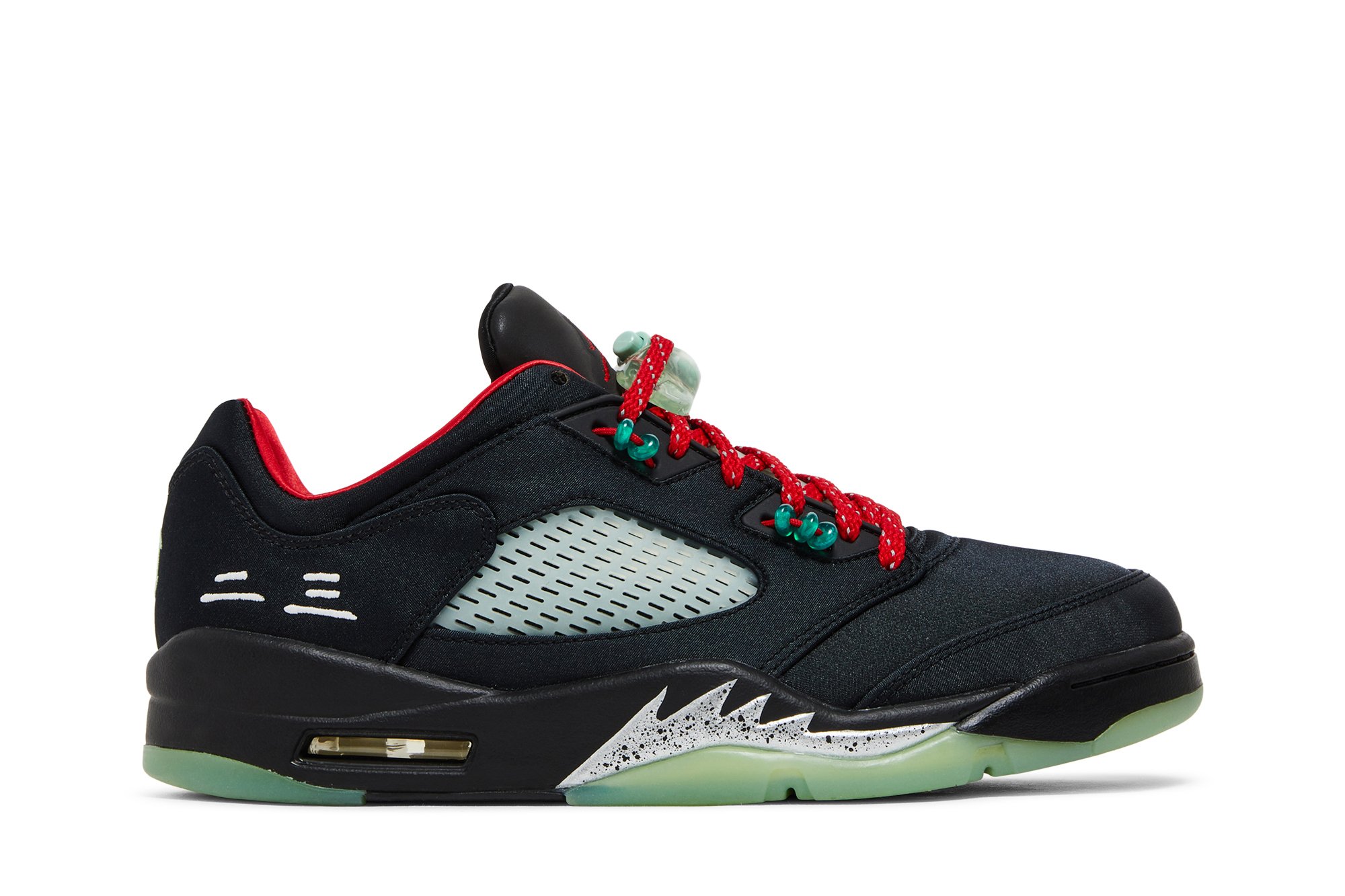 Caillot X Air Jordan 5 Retro Low Jade Suisse