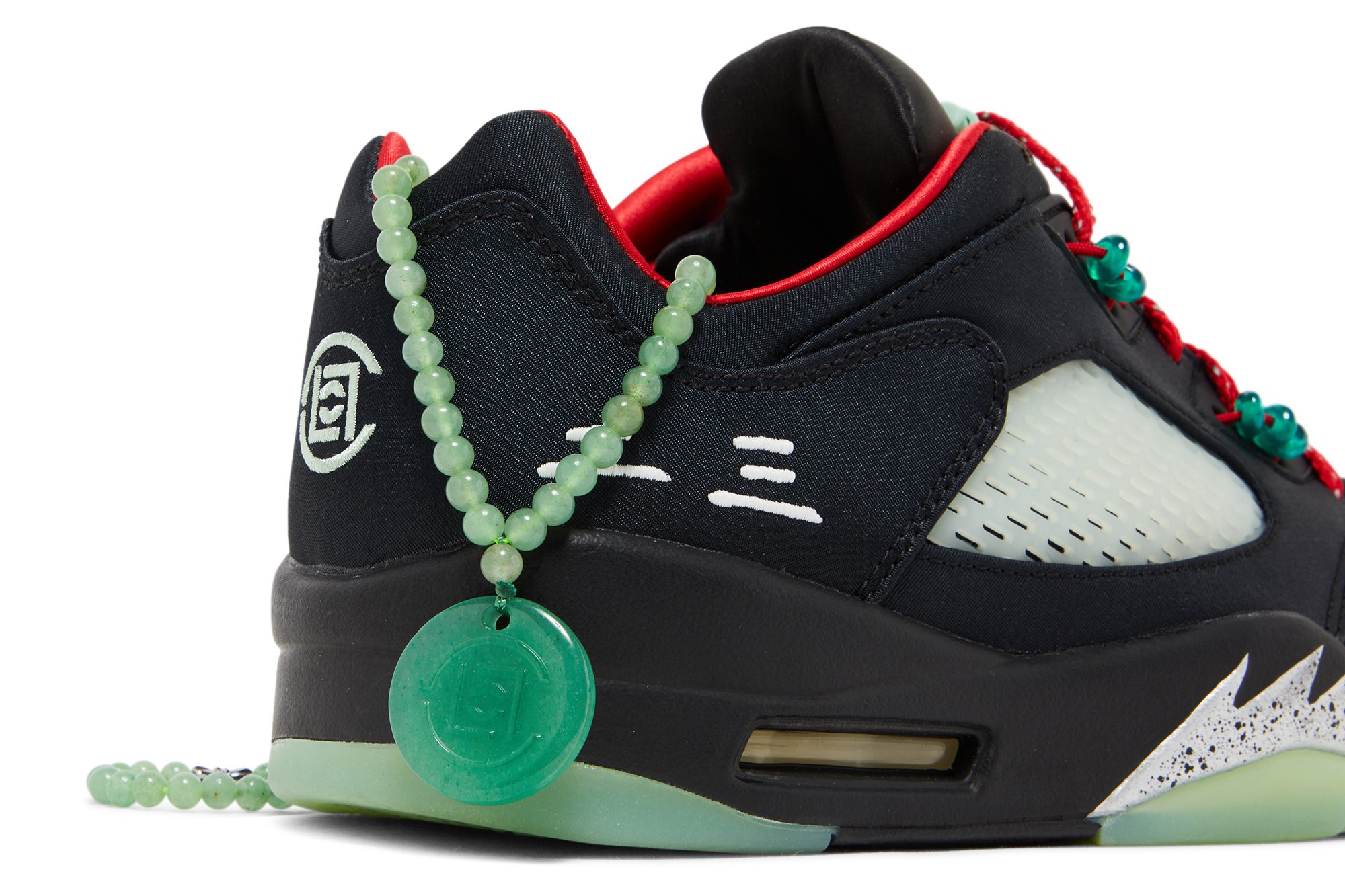 Caillot X Air Jordan 5 Retro Low Jade Suisse